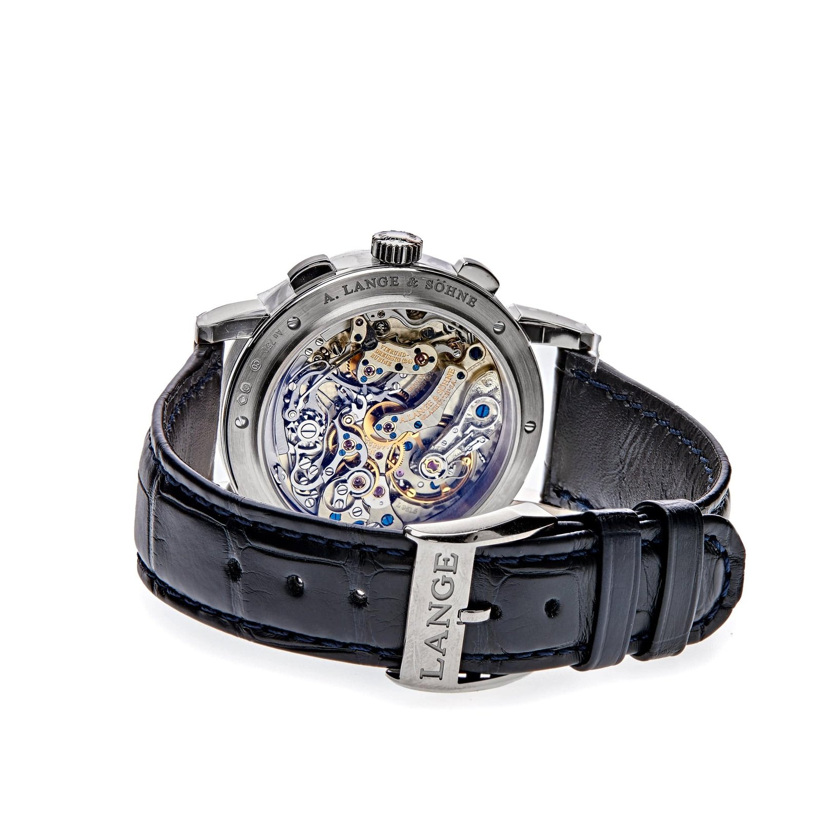 A. Lange & Söhne 1815 Chronograph 414.026 White Gold Silver Dial - Image 4