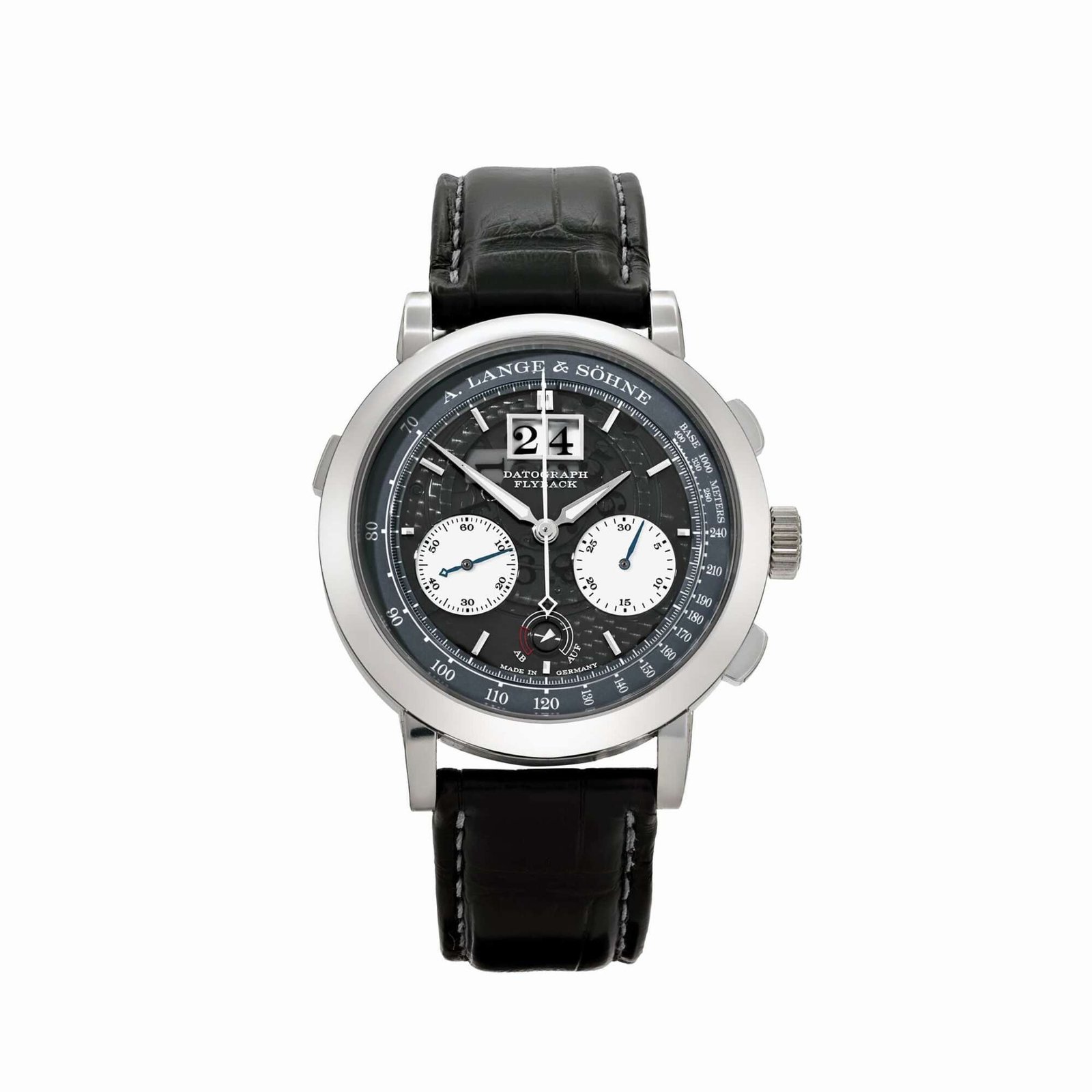 A. Lange & Söhne Datograph 405.034 Up/Down "Lumen" Platinum Black Dial