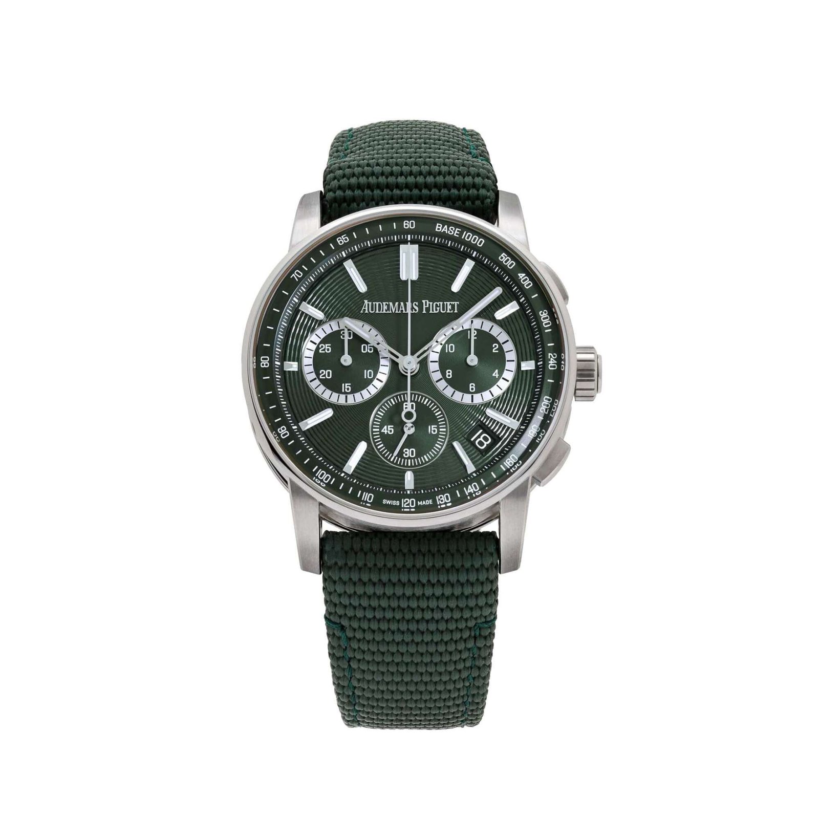 Audemars Piguet Code 11.59 Chronograph 26393ST.OO.A056KB.01 Stainless Steel Green Dial (2023)