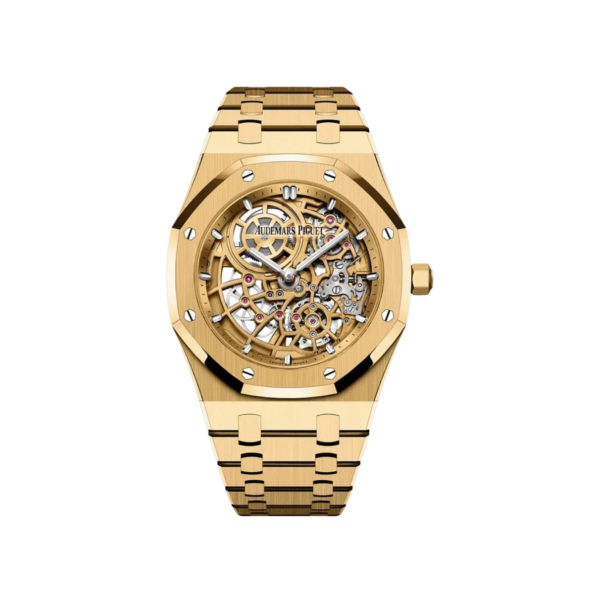 Audemars Piguet Royal Oak 16204BA.OO.1240BA.01 Jumbo Extra-Thin Yellow Gold Openworked (2025)