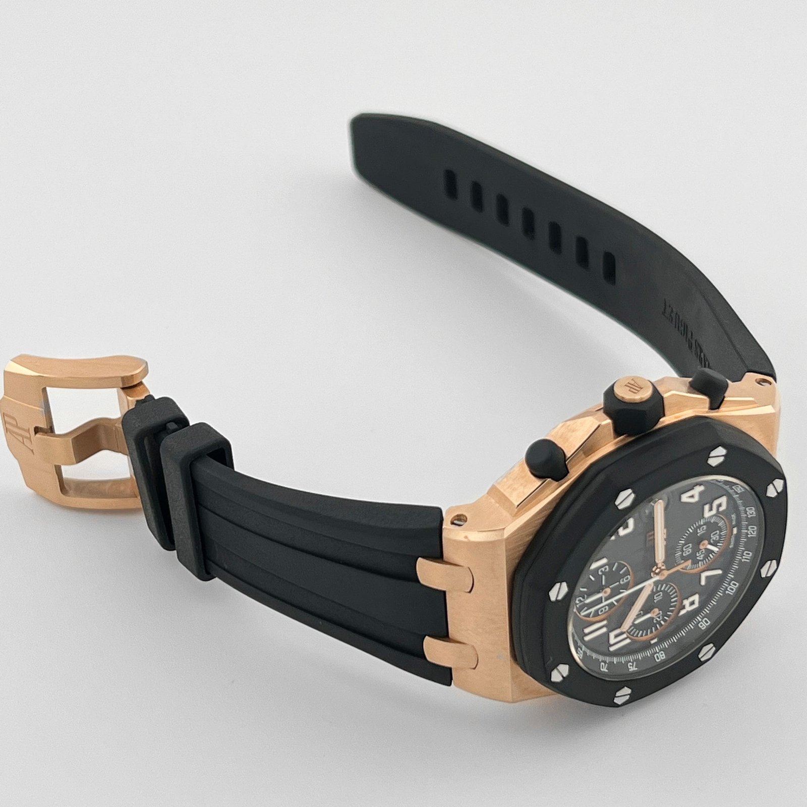 Audemars Piguet Royal Oak Offshore 26238OK.OO.A002CA.01 Chronograph Rose Gold Black Dial (2022) - Image 9