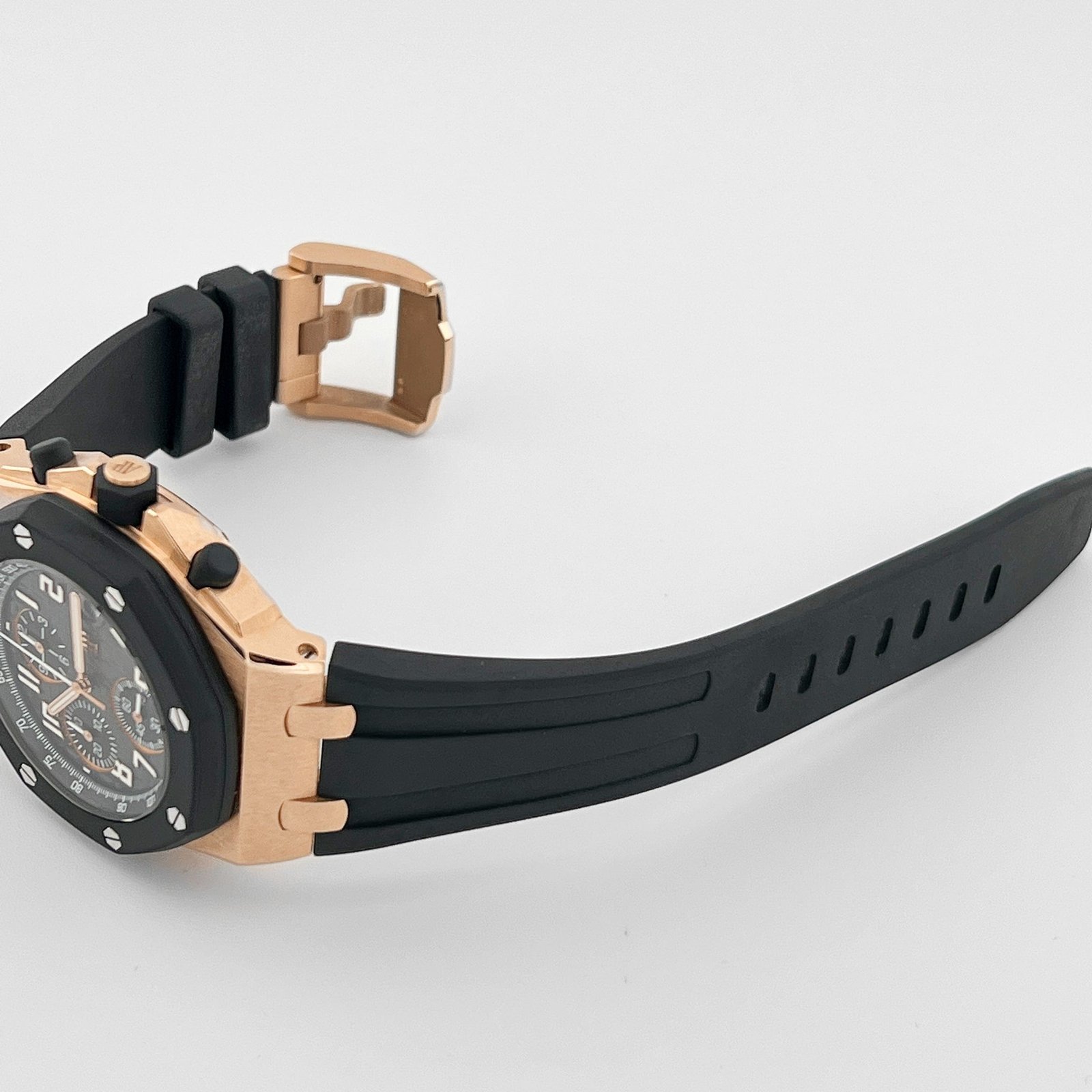 Audemars Piguet Royal Oak Offshore 26238OK.OO.A002CA.01 Chronograph Rose Gold Black Dial (2022) - Image 8