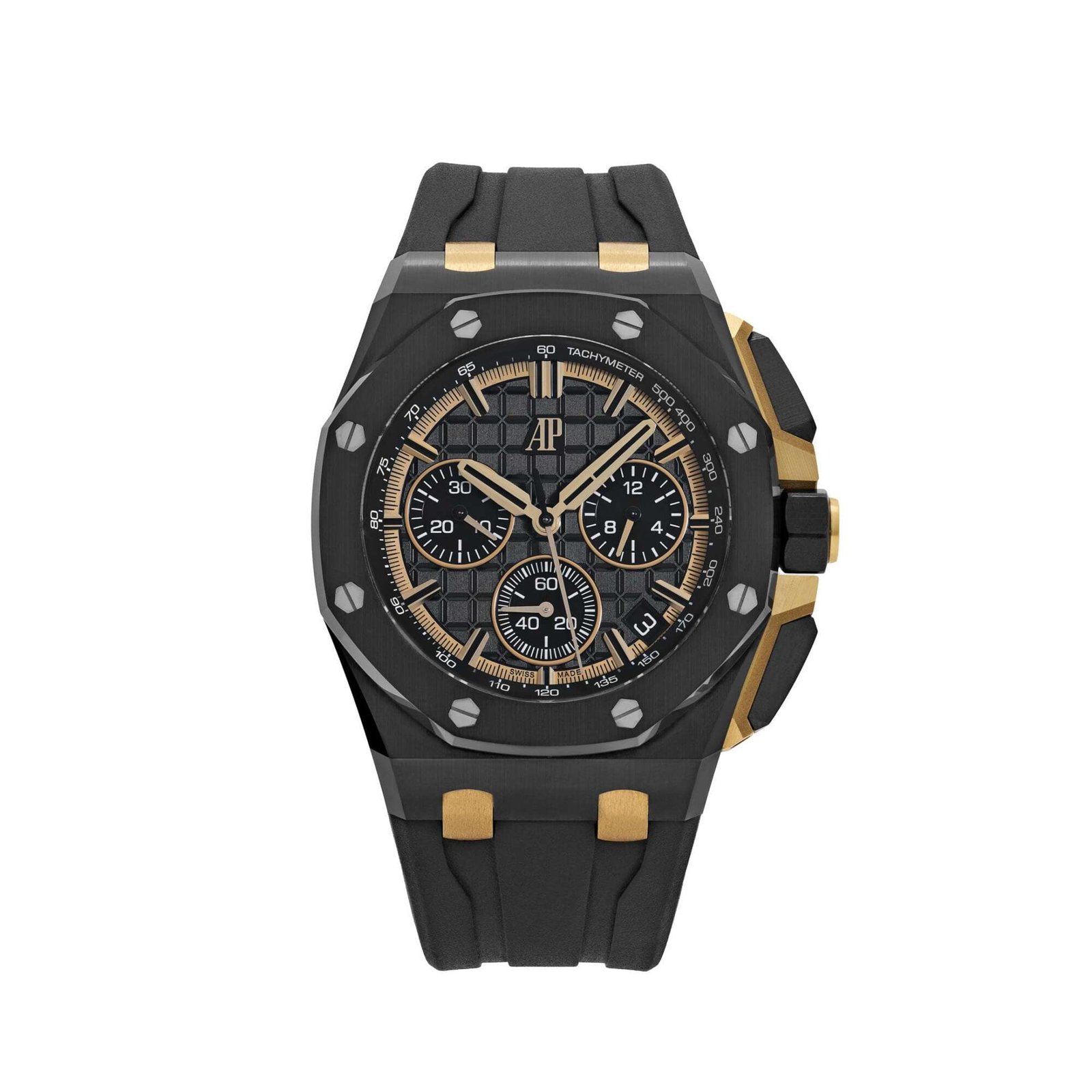 Audemars Piguet Royal Oak Offshore 26420CE.OO.A127CR.01 Chronograph Black Ceramic Yellow Gold Black Dial (2025)
