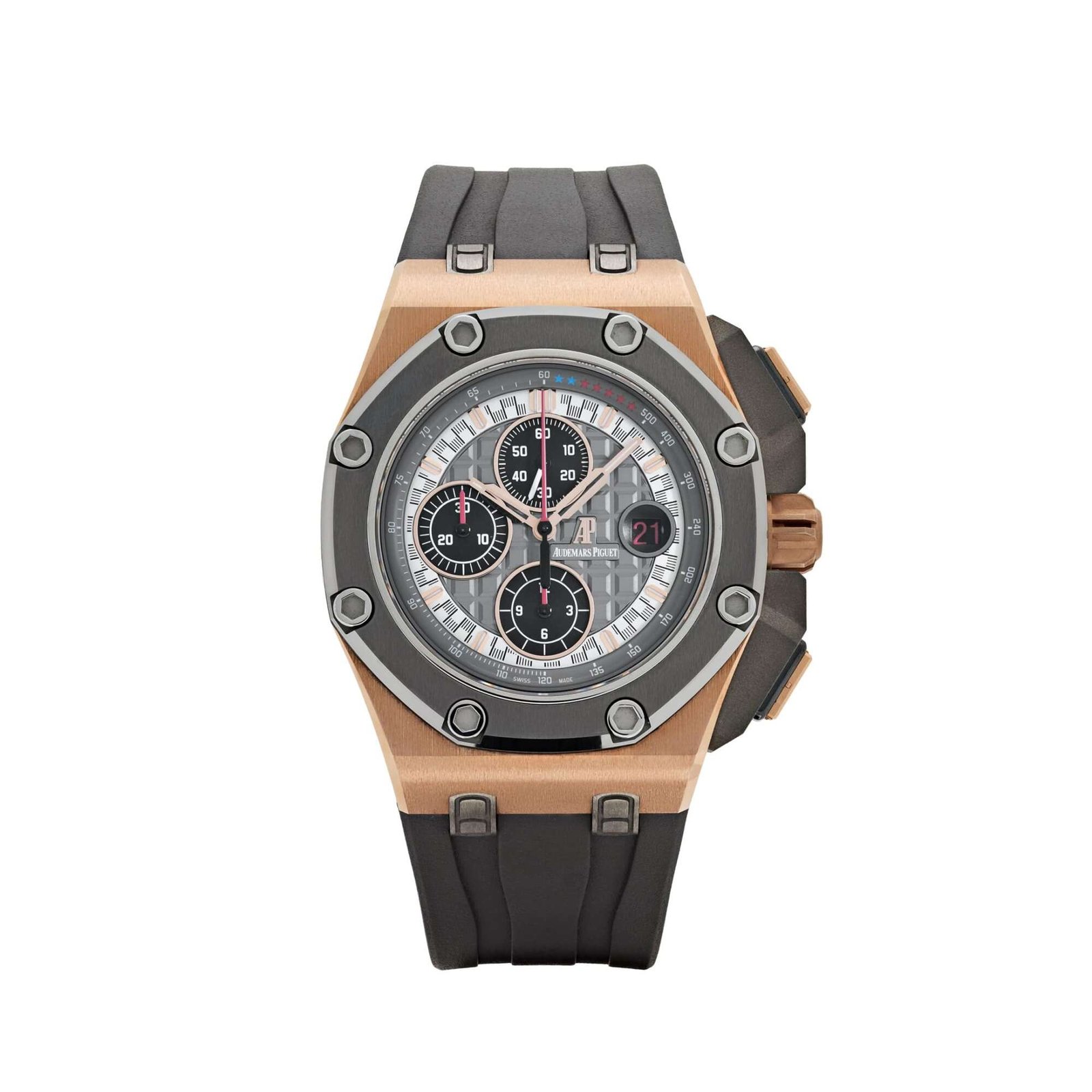 Audemars Piguet Royal Oak Offshore 26568OM.OO.A004CA.01 'Michael Schumacher' Chronograph Rose Gold Grey Dial Limited Edition of 500 (2012)