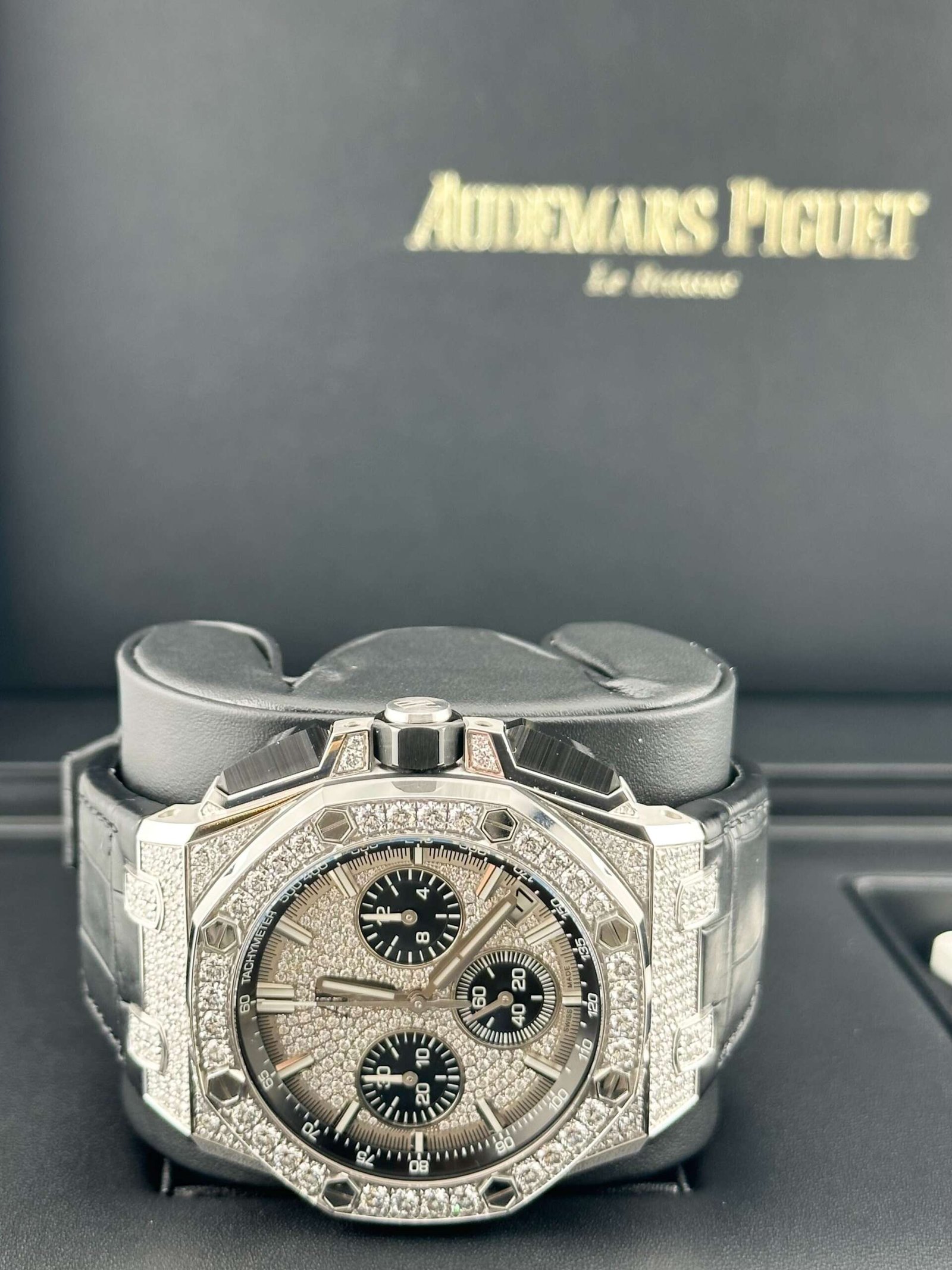 Audemars Piguet Royal Oak Offshore 26423BC.ZZ.D002CA.01 Chronograph Diamond Case And Bezel - Image 3