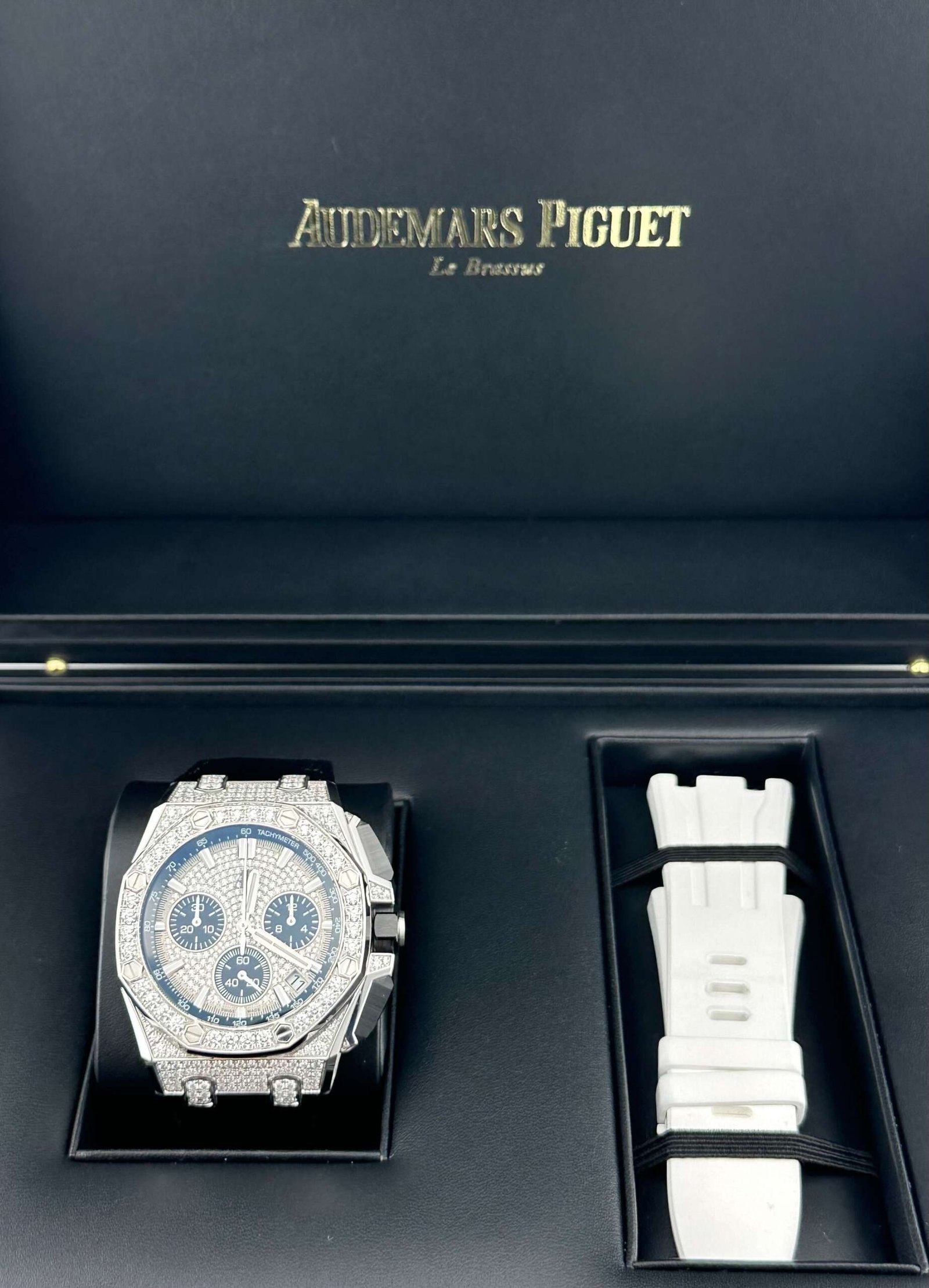 Audemars Piguet Royal Oak Offshore 26423BC.ZZ.D002CA.01 Chronograph Diamond Case And Bezel - Image 6