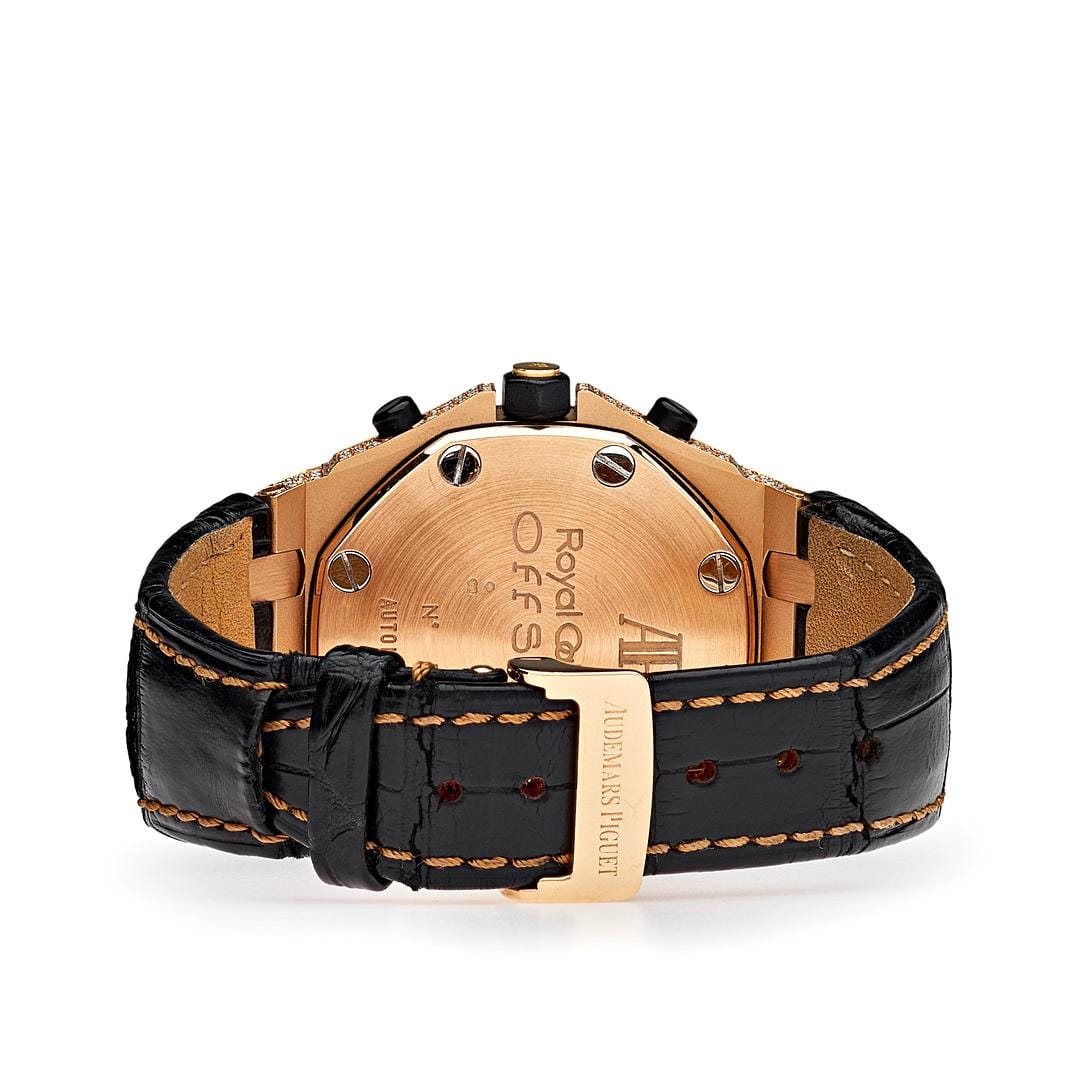 Audemars Piguet Royal Oak Offshore 26470OR.OO.A125CR.01 Chronograph Rose Gold Diamond Bezel - Image 5