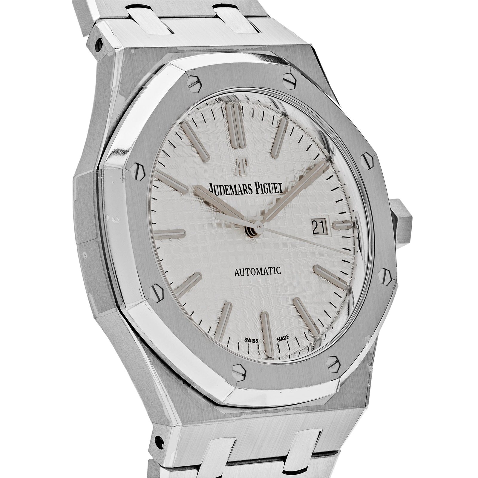 Audemars Piguet Royal Oak Selfwinding 15400ST.OO.1220ST.02 White Dial - Image 3