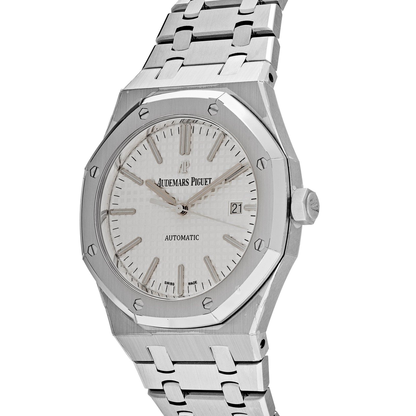 Audemars Piguet Royal Oak Selfwinding 15400ST.OO.1220ST.02 White Dial - Image 2