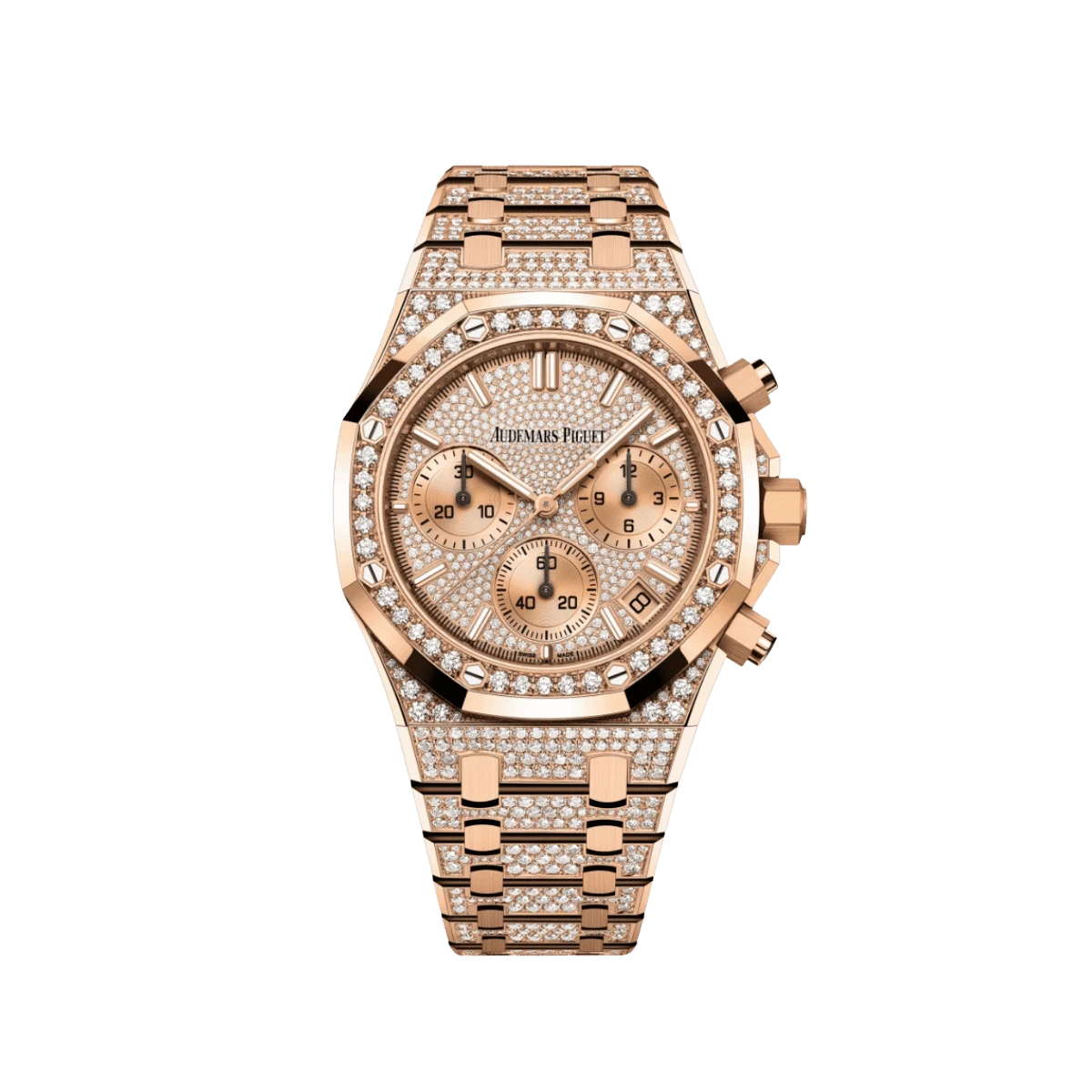 Audemars Piguet Royal Oak Selfwinding Chronograph Rose Gold Diamond Set 26242OR.ZZ.1322OR.02 (2025)