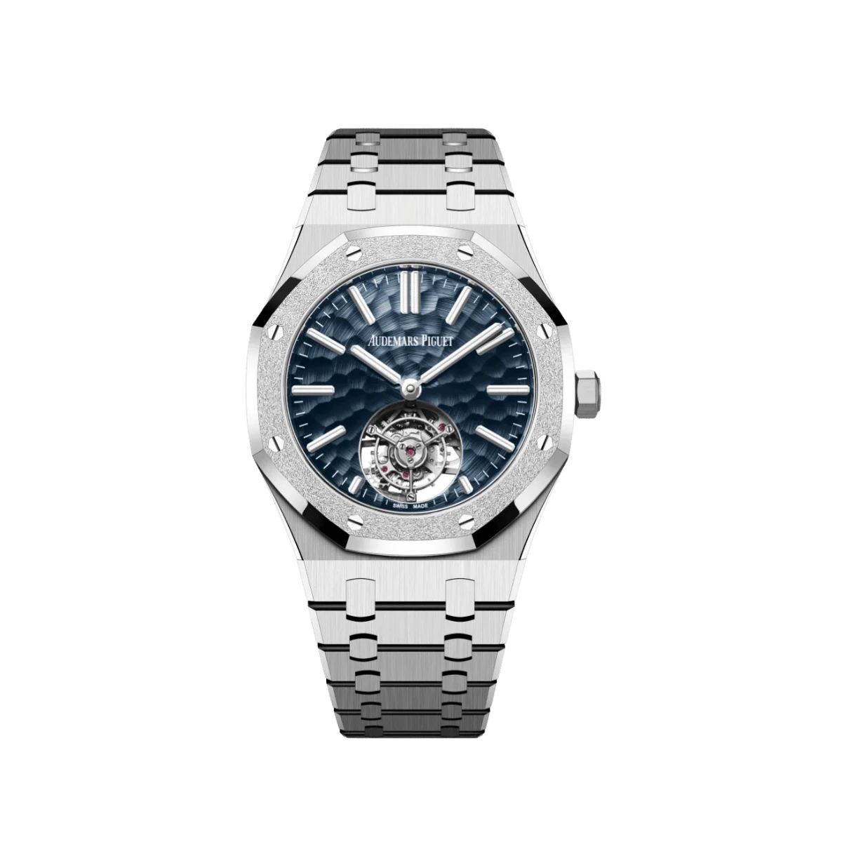 Audemars Piguet Royal Oak Selfwinding Tourbillon White Gold Blue Dial 26730BC.GG.1320BC.01 (2022)