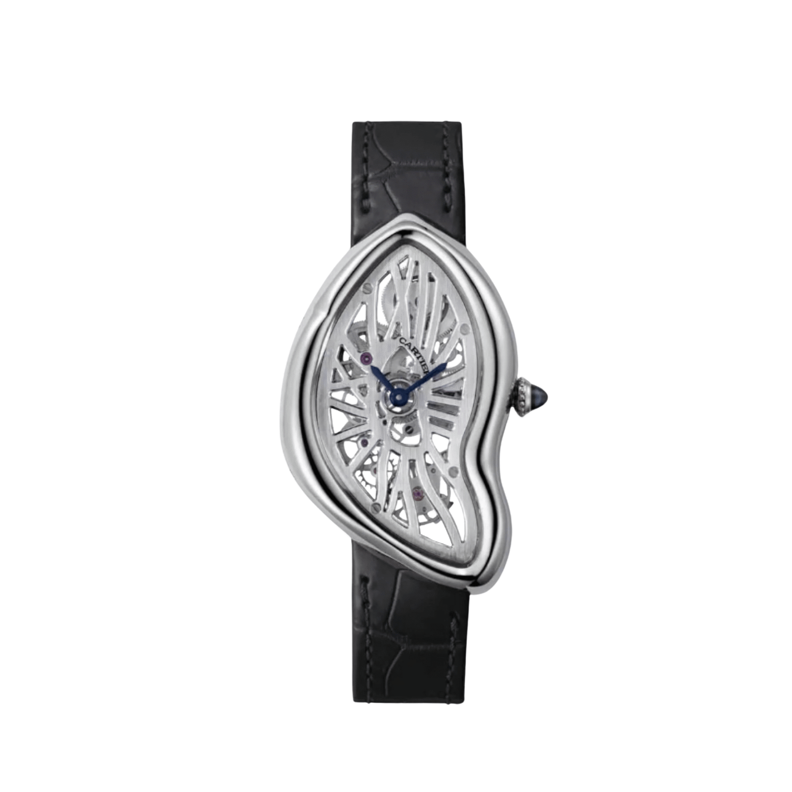 Cartier Crash W7200001 Platinum Skeleton Limited Edition