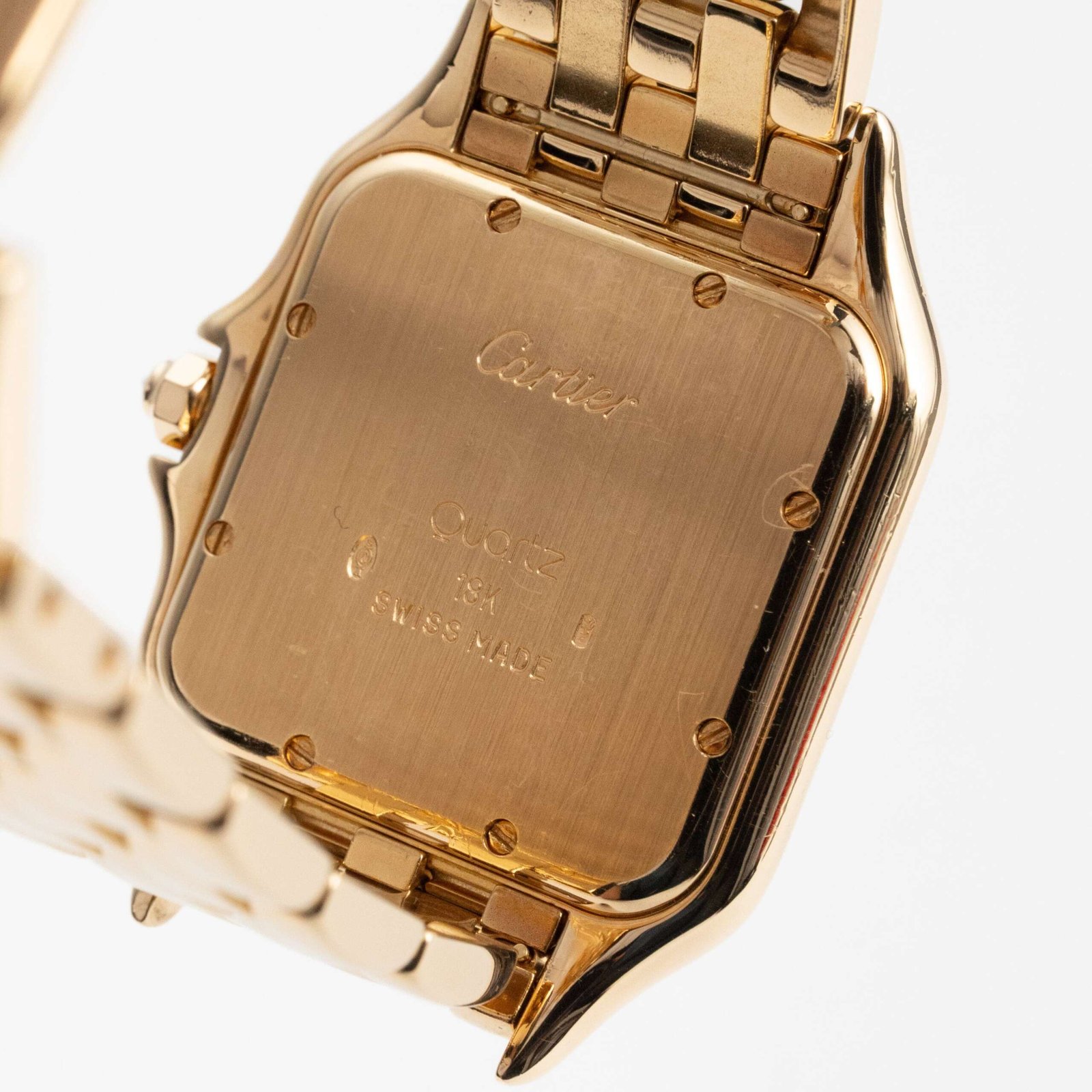 Cartier Panthère 88369 Yellow Gold Diamond-Set Dial Bezel Lugs Quartz - Image 12