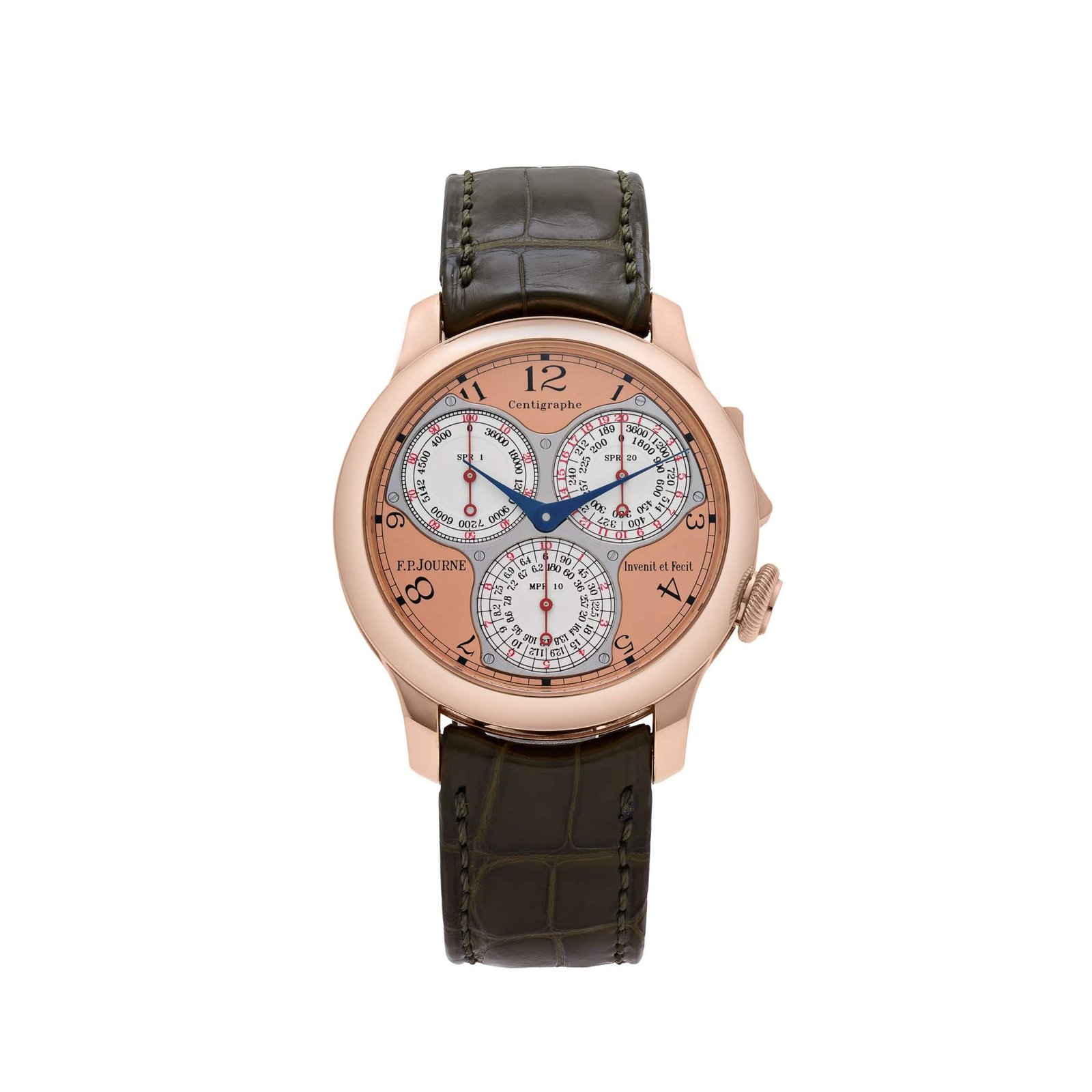 F.P.Journe Centigraphe Souverain Ref. CT Rose Gold Salmon Dial (2009)