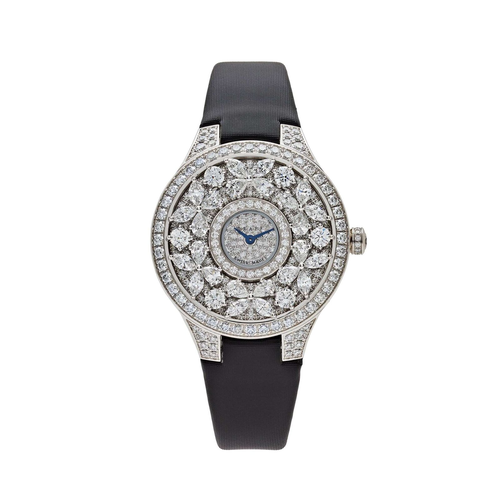 Graff Classic Butterfly Diamond Watch 'Ladies' White Gold Diamond Dial