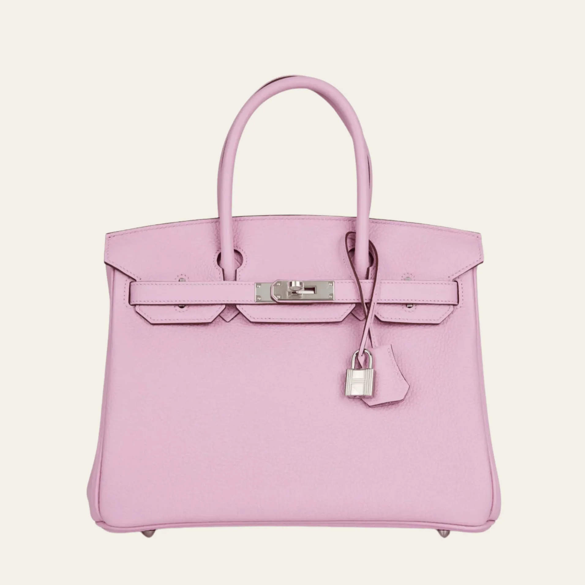Hermès Mauve Sylvestre Birkin 30 Swift Palladium Hardware