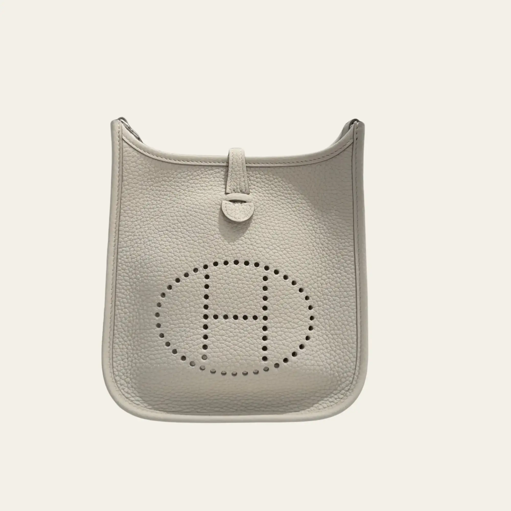 Hermès Beton Evelyne 16 Amazone Taurillon Clemence Palladium Hardware