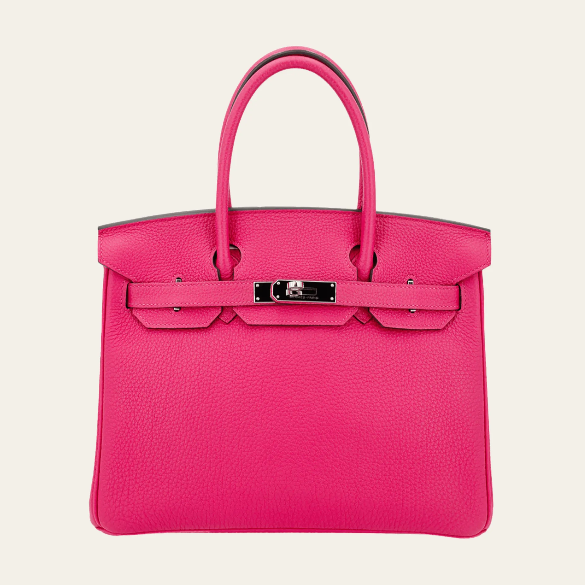 Hermès Birkin 30 Togo Framboise Palladium Hardware