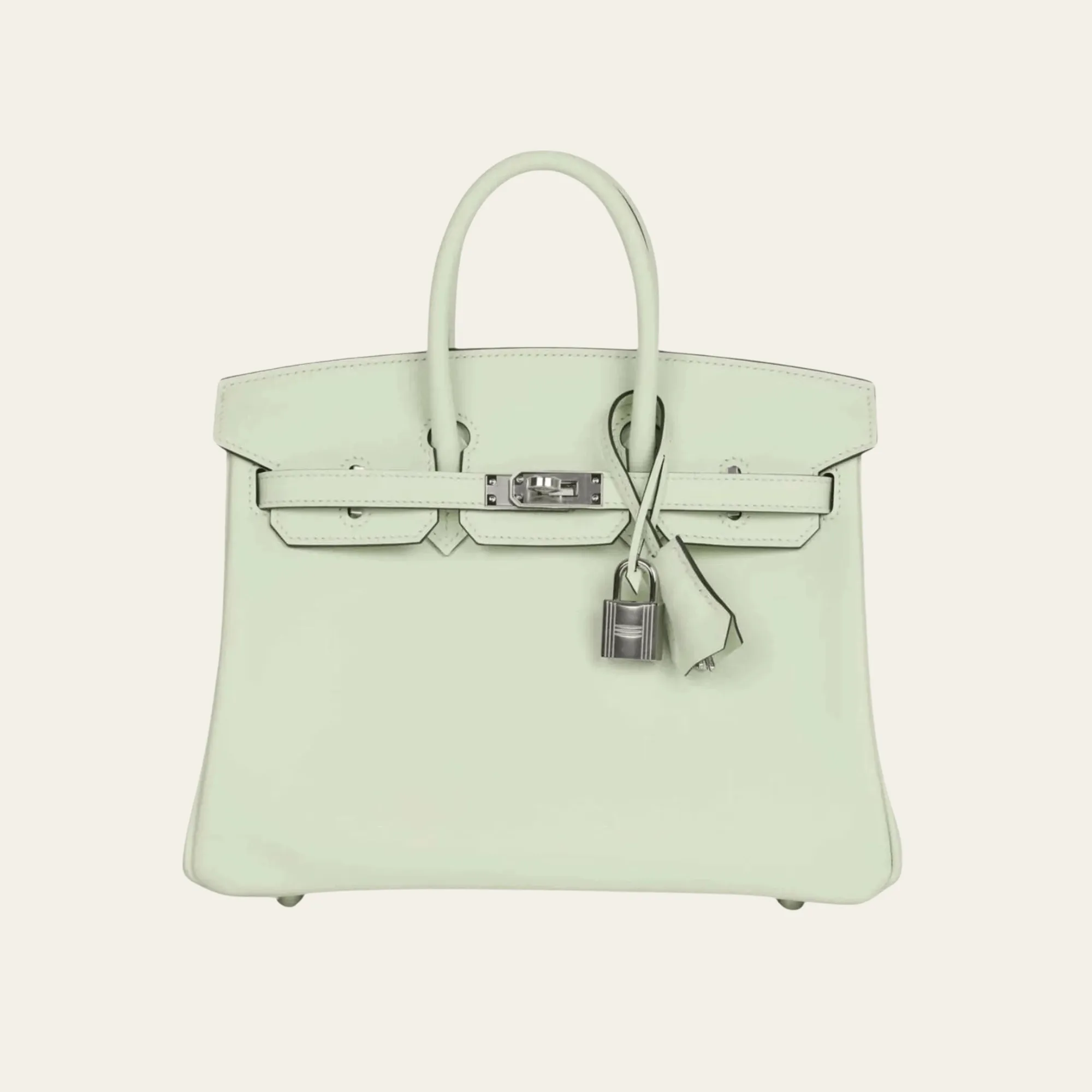 Hermès Vert Fizz Birkin 25 Swift Calfskin Palladium Hardware