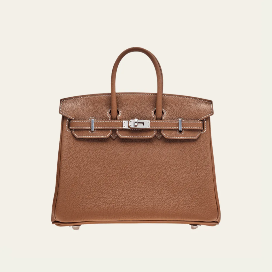 Hermès Gold Birkin 25 Togo Palladium Hardware
