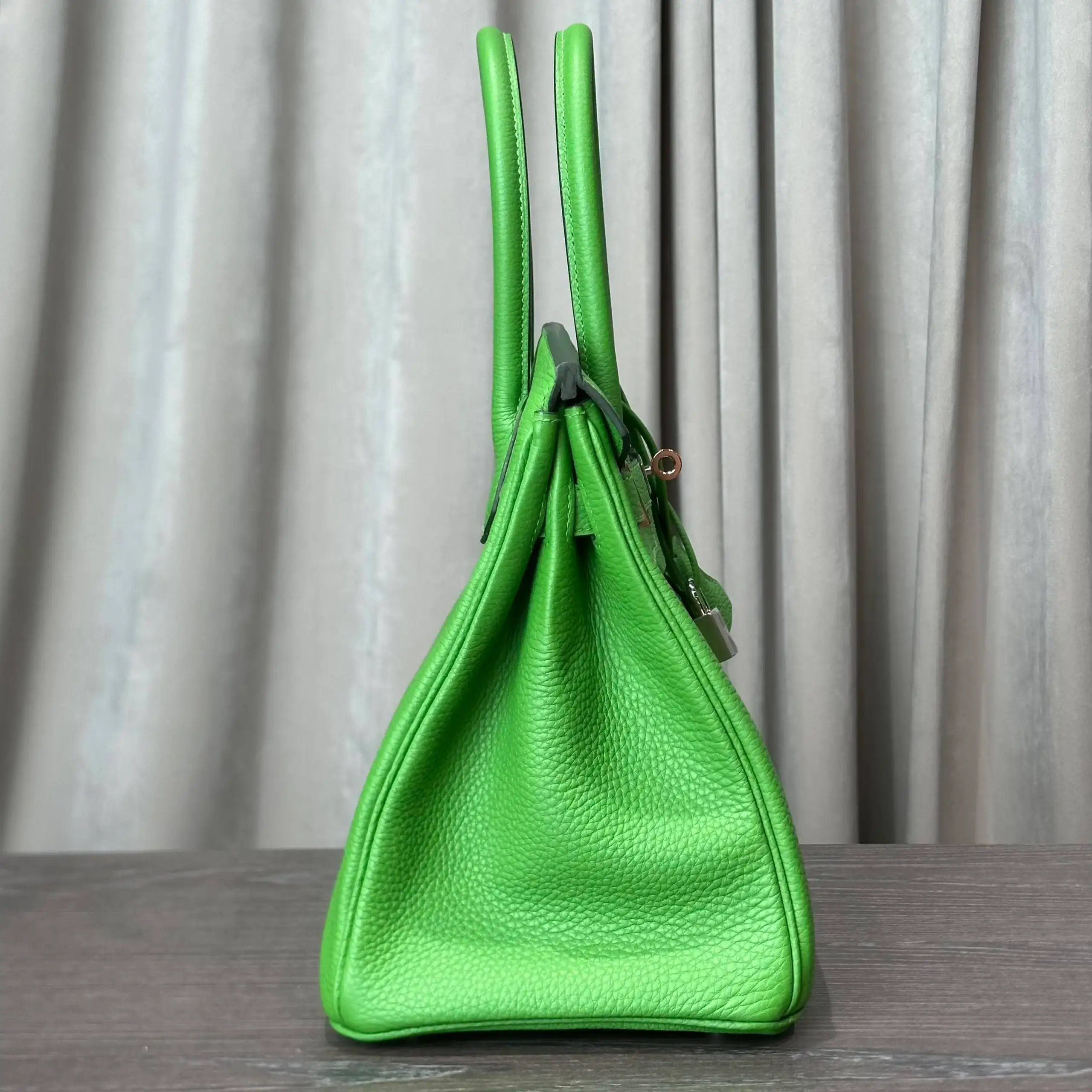Hermès Vert Yucca Birkin 30 Togo Palladium Hardware - Image 4