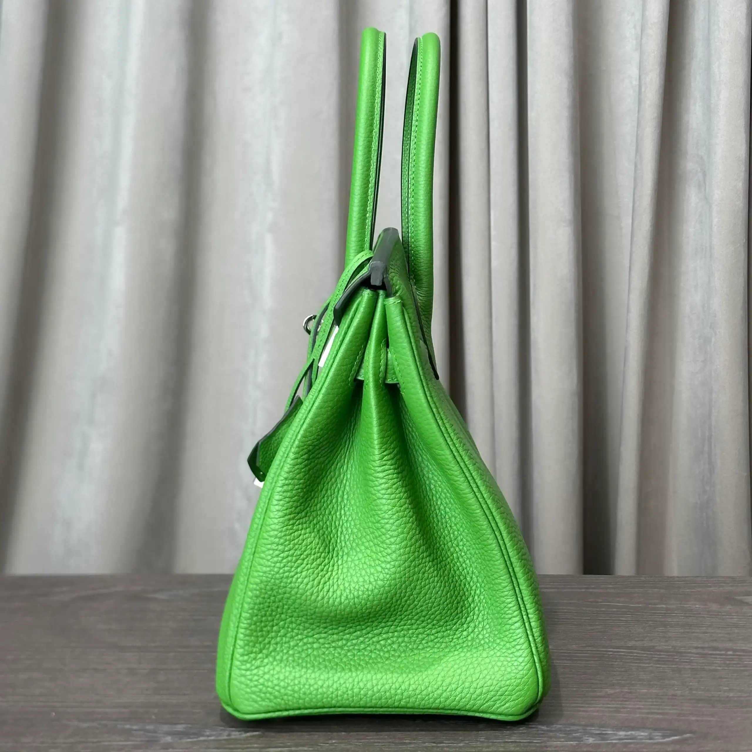 Hermès Vert Yucca Birkin 30 Togo Palladium Hardware - Image 5