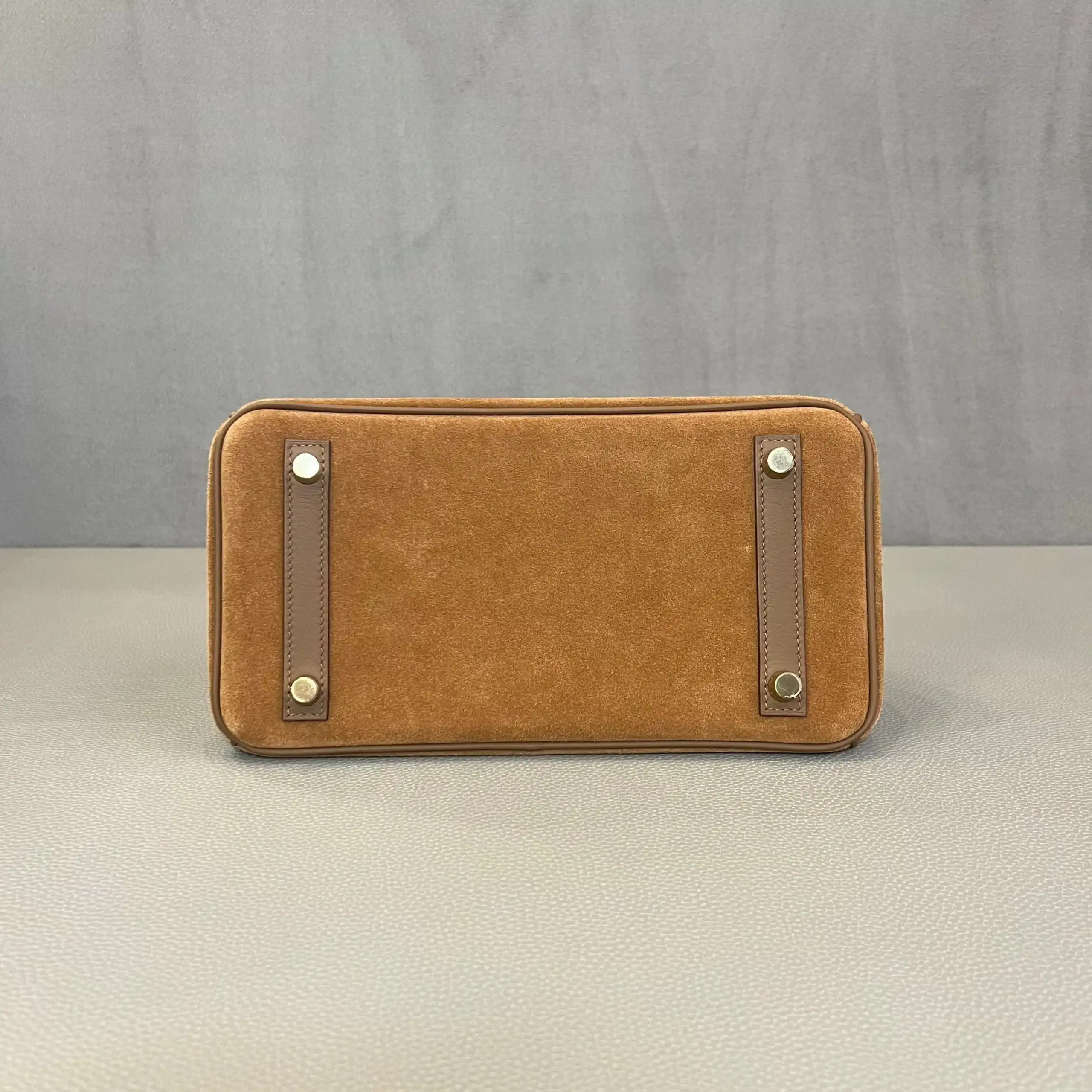 Hermès Chamois and Alezan Birkin 25 Grizzly and Swift Electrum Hardware - Image 6