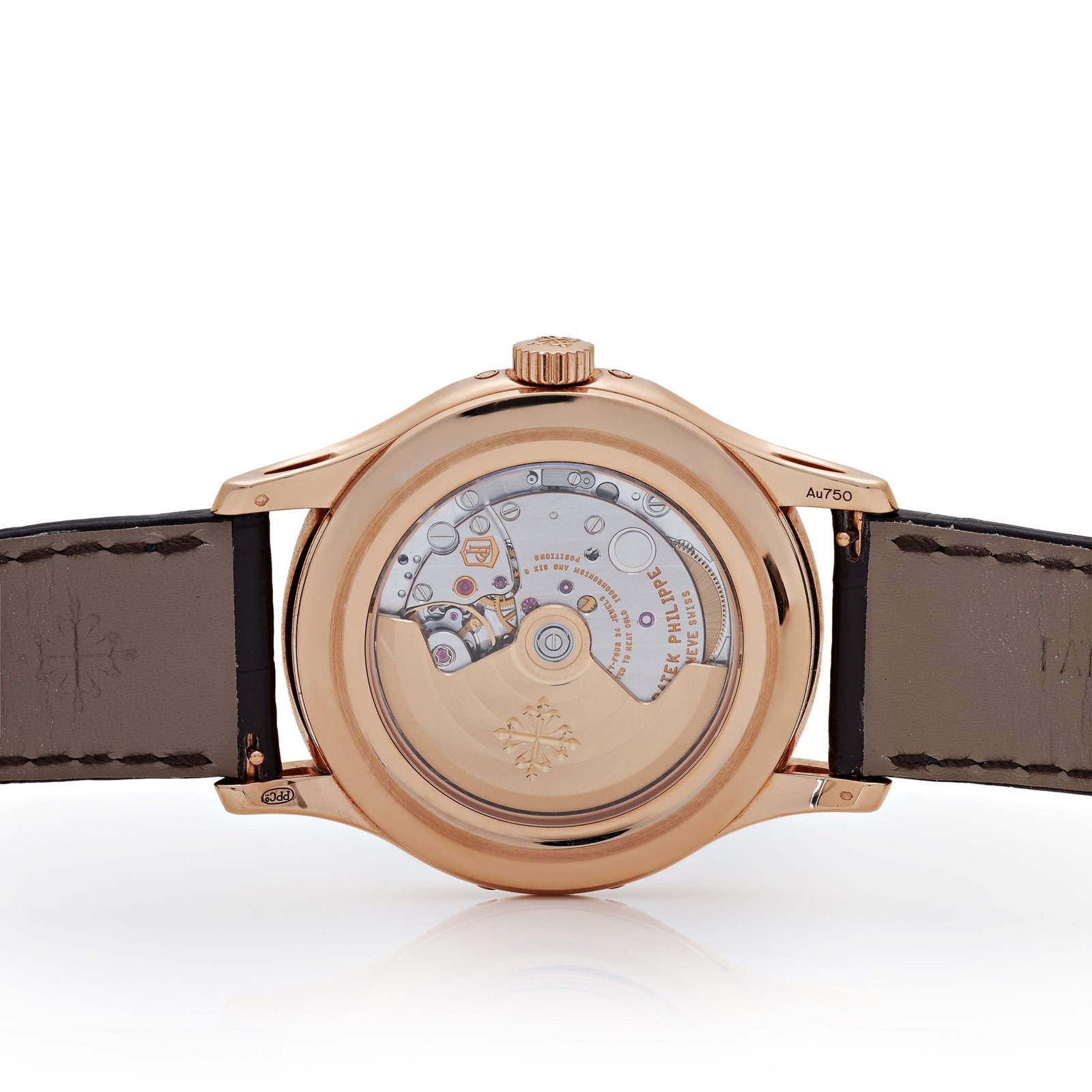 Patek Philippe Complications 5205R-001 Annual Calendar Rose Gold White Dial - Image 6