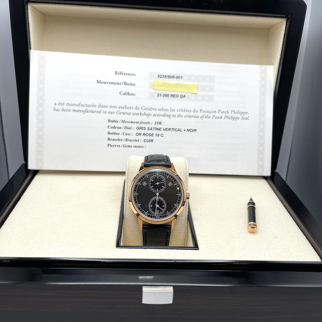 Patek Philippe Complications 5235/50R-001 Annual Calendar Regulator Display Rose Gold - Image 7