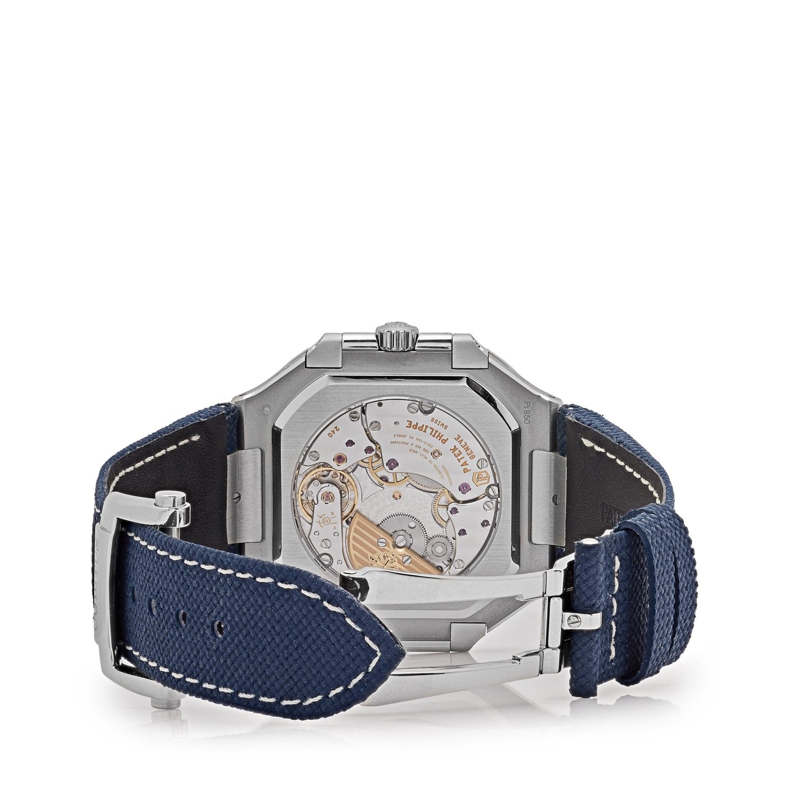 Patek Philippe Cubitus 5822P-001 Platinum Blue Dial Moon Phase (2024) - Image 8