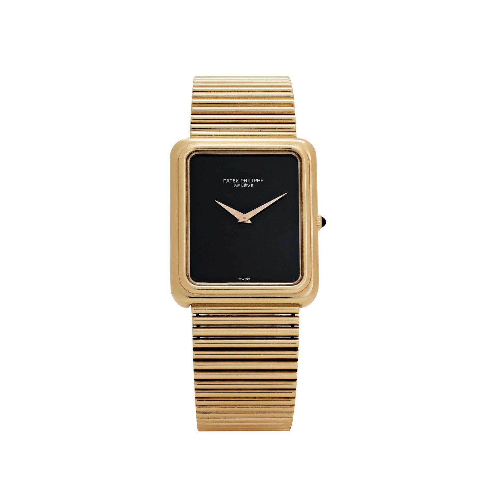 Patek Philippe Gondolo 3649-1 Yellow Gold Black Onyx Dial