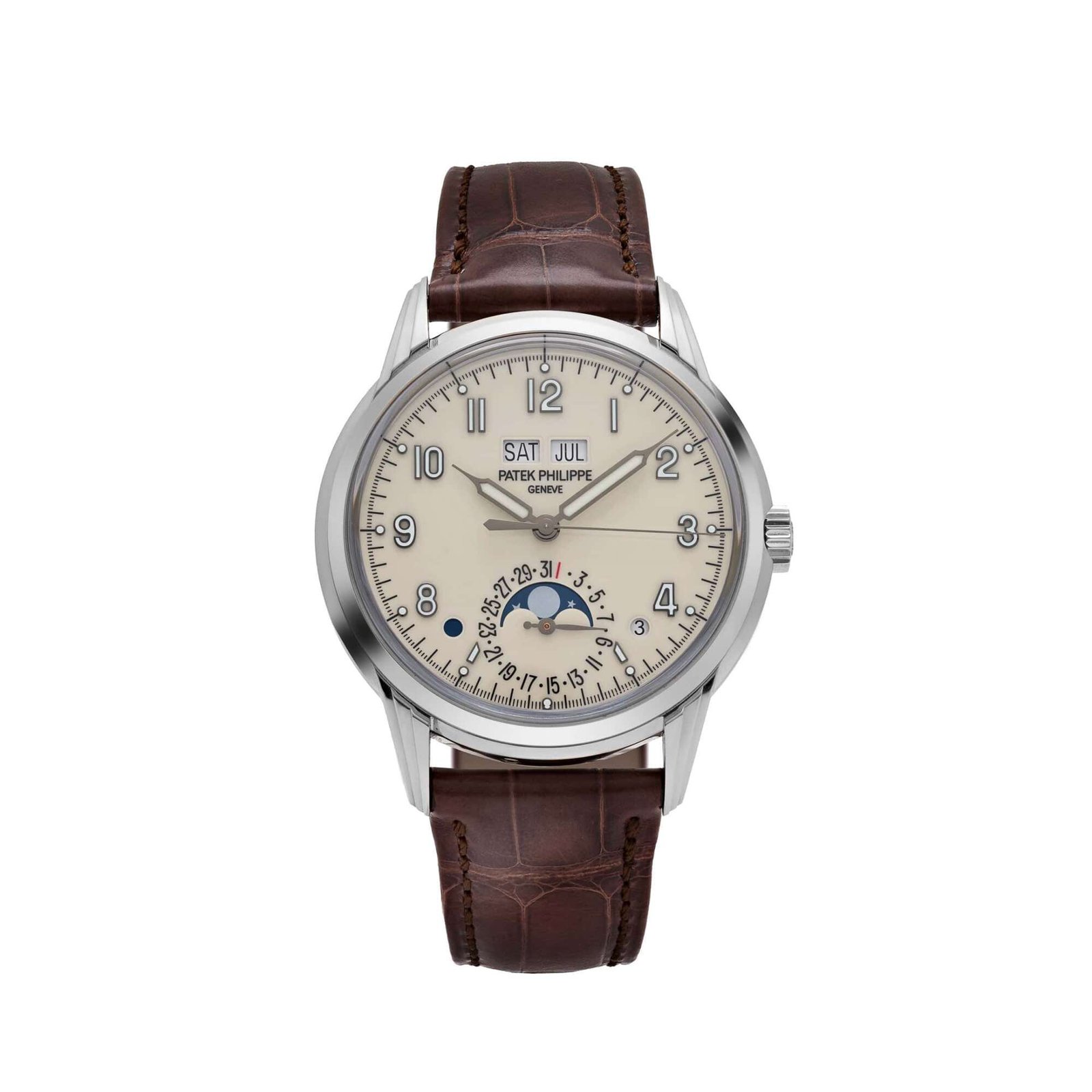 Patek Philippe Grand Complications 5320G-001 Perpetual Calendar White Gold Ivory Dial