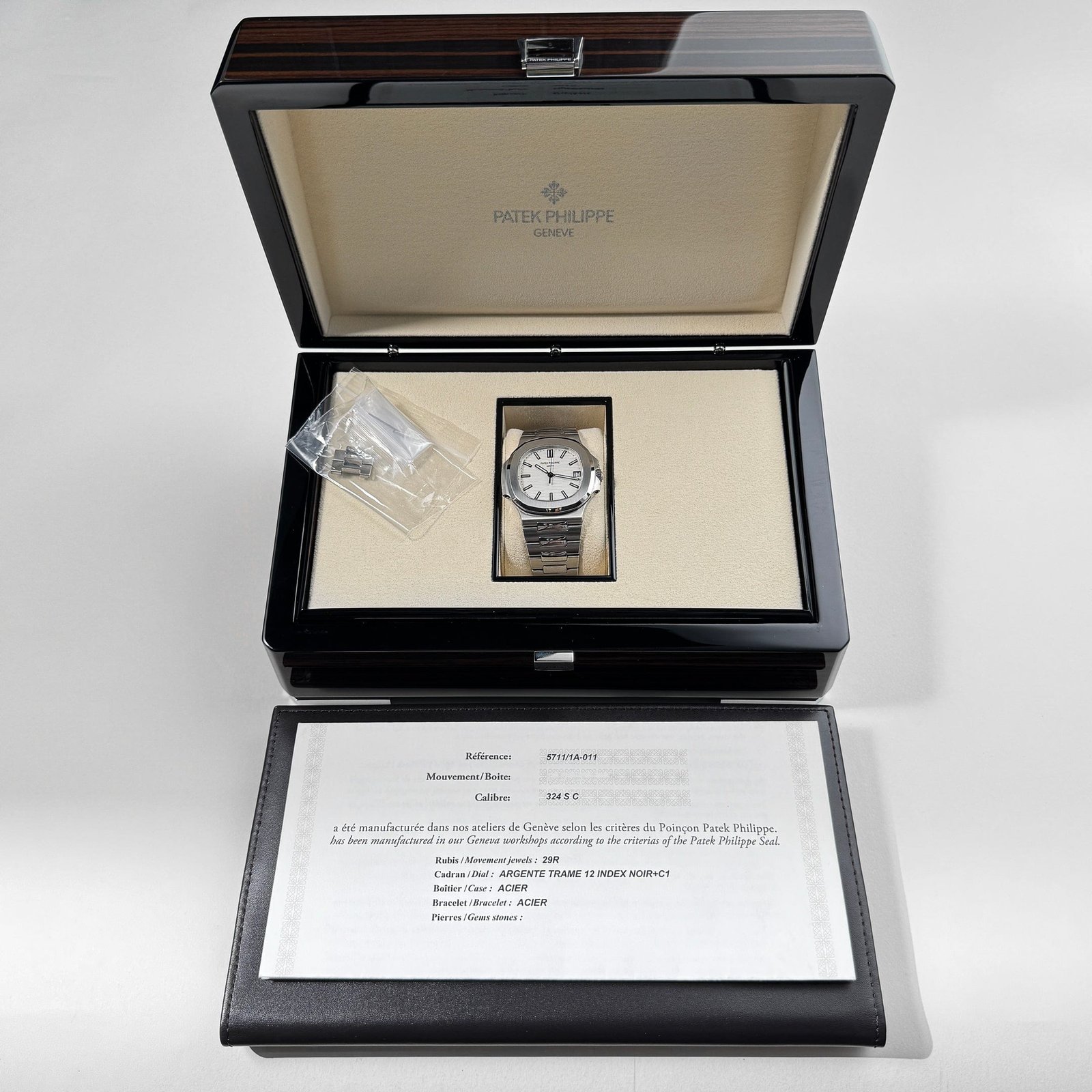 Patek Philippe Nautilus 5711/1A-011 Stainless Steel White Dial - Image 12