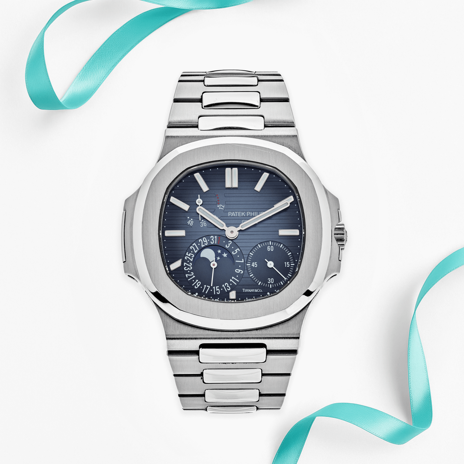 Patek Philippe Nautilus 5712/1A-001 'Tiffany & Co' Moon Phases Stainless Steel