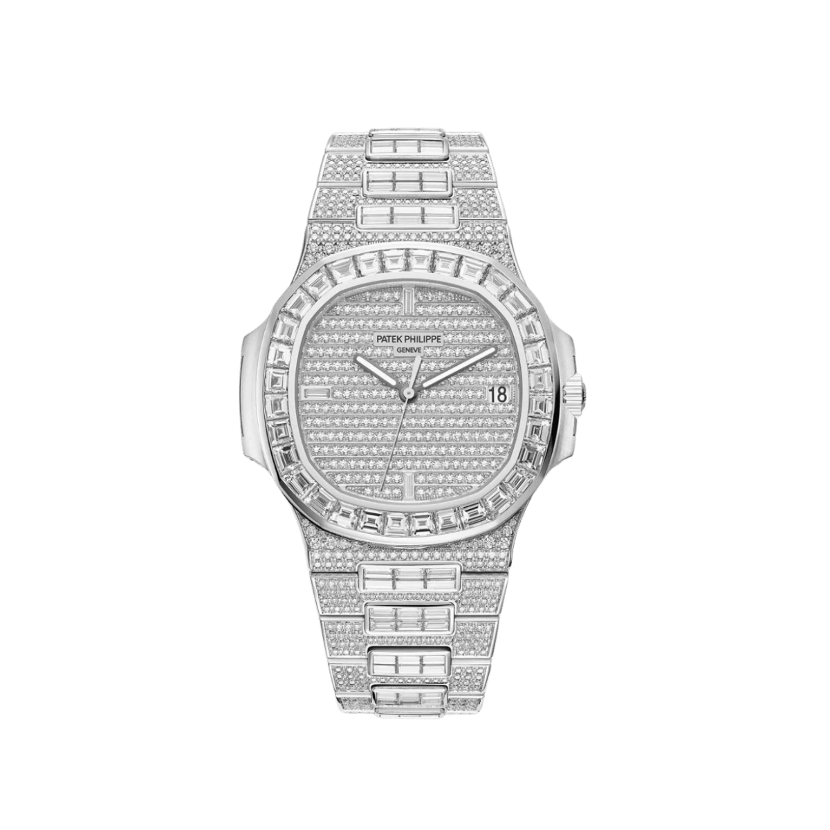 Patek Philippe Nautilus 5719/10G-010 White Gold Diamond Set (2025)