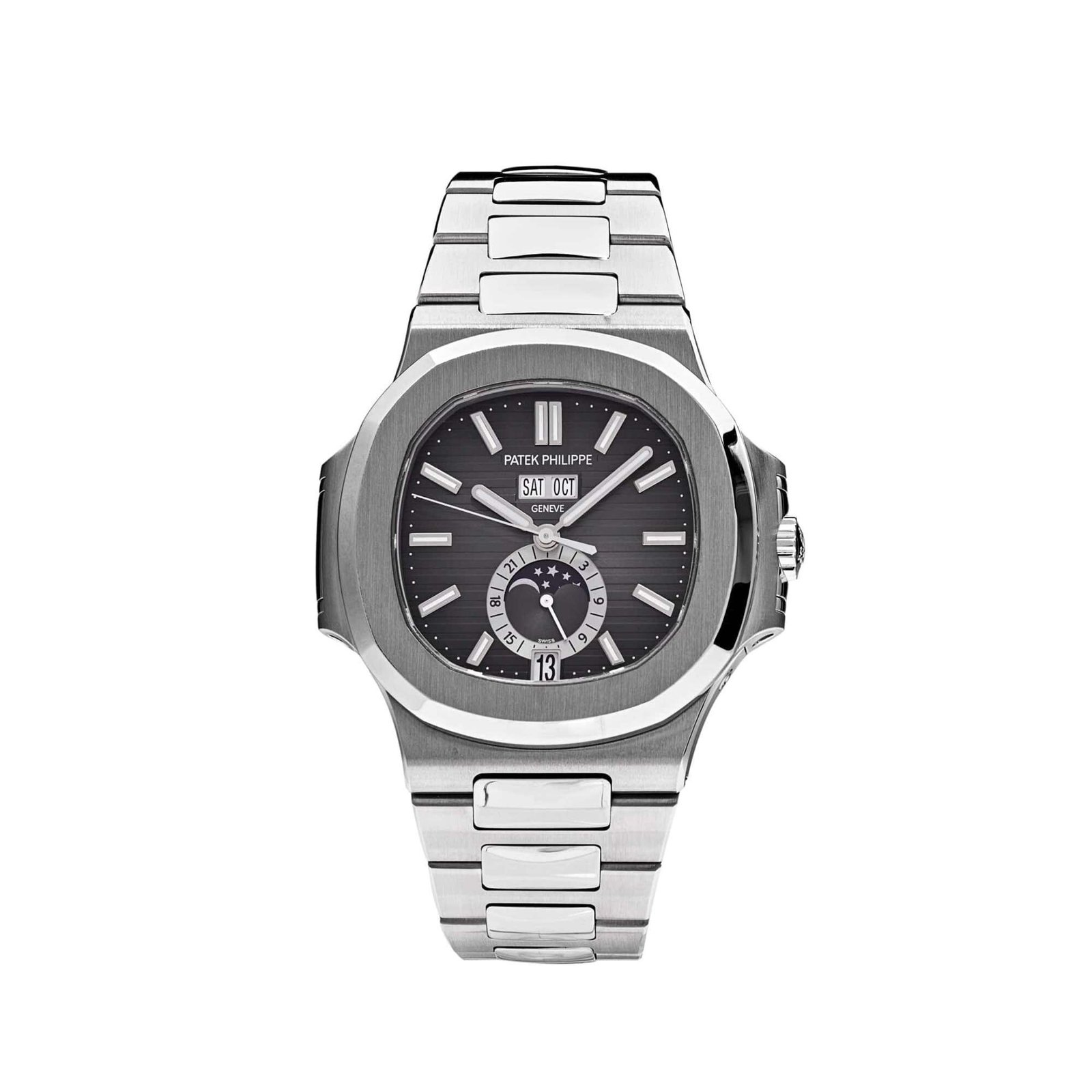Patek Philippe Nautilus 5726/1A-001 Annual Calendar Moon Phases Stainless Steel (2017)