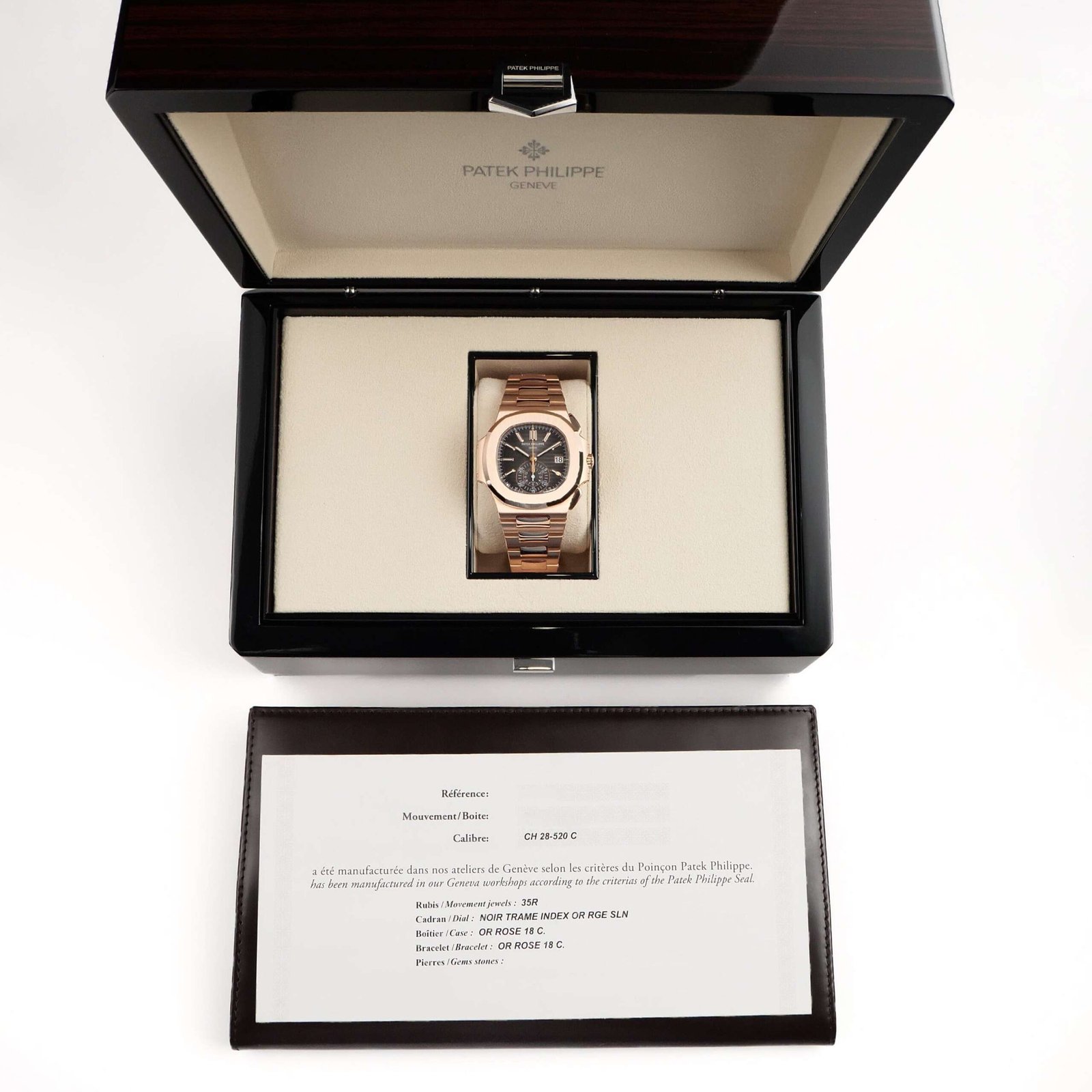 Patek Philippe Nautilus 5980/1R-001 Chronograph Rose Gold (2020) - Image 13