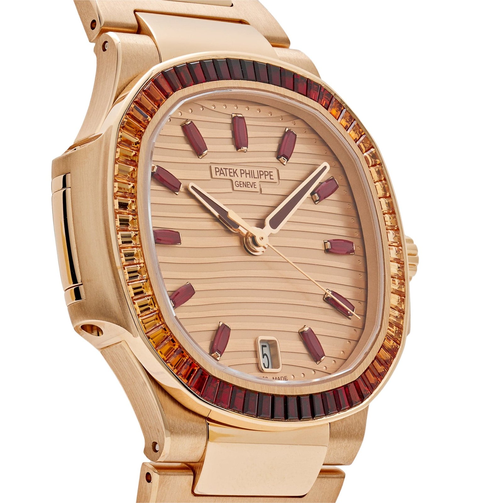 Patek Philippe Nautilus Joaillerie 7118/1300R-001 'Ladies' Rose Gold (2024) - Image 4