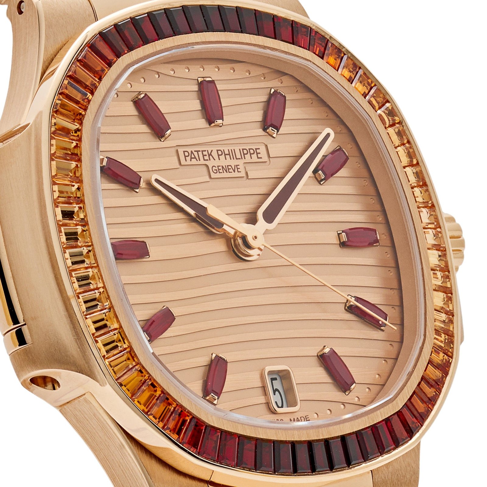 Patek Philippe Nautilus Joaillerie 7118/1300R-001 'Ladies' Rose Gold (2024) - Image 5