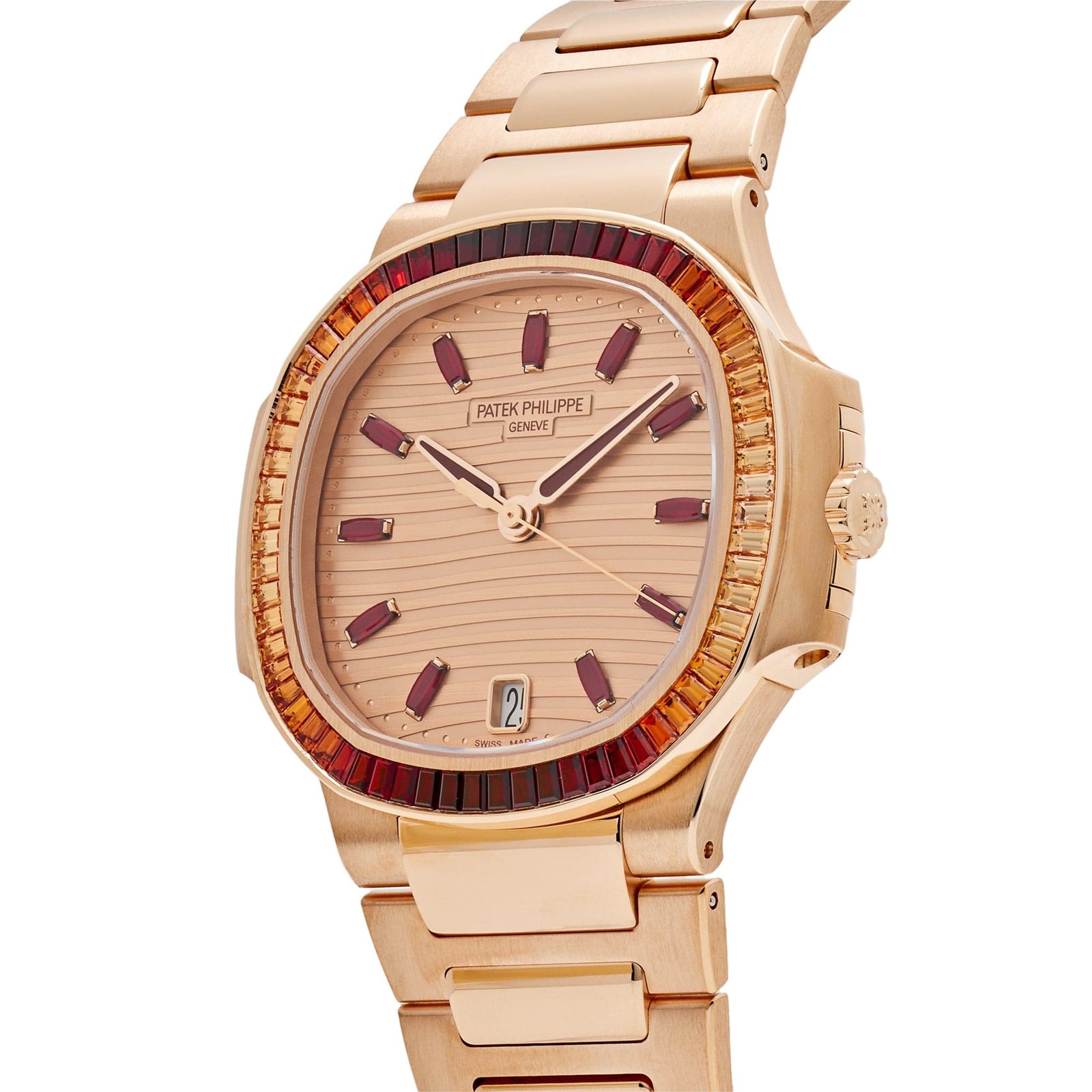 Patek Philippe Nautilus Joaillerie 7118/1300R-001 'Ladies' Rose Gold (2024) - Image 3
