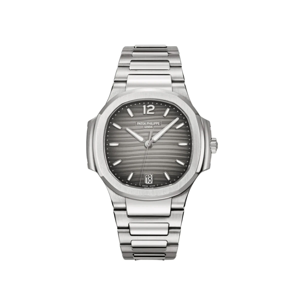 Patek Philippe Nautilus 7118/1A-011 'Ladies' Stainless Steel Smoke Grey Dial (2026)