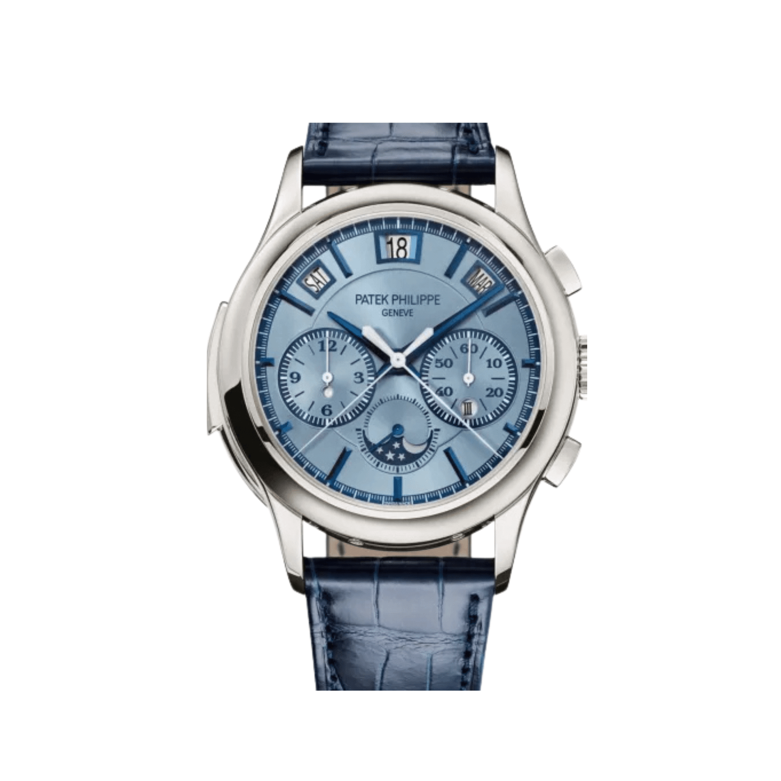 Patek Philippe Quadruple Grand Complications 5308G-001 Minute-Repeater Split-Seconds Chronograph Perpetual Calendar White Gold Ice Blue Dial (2025)