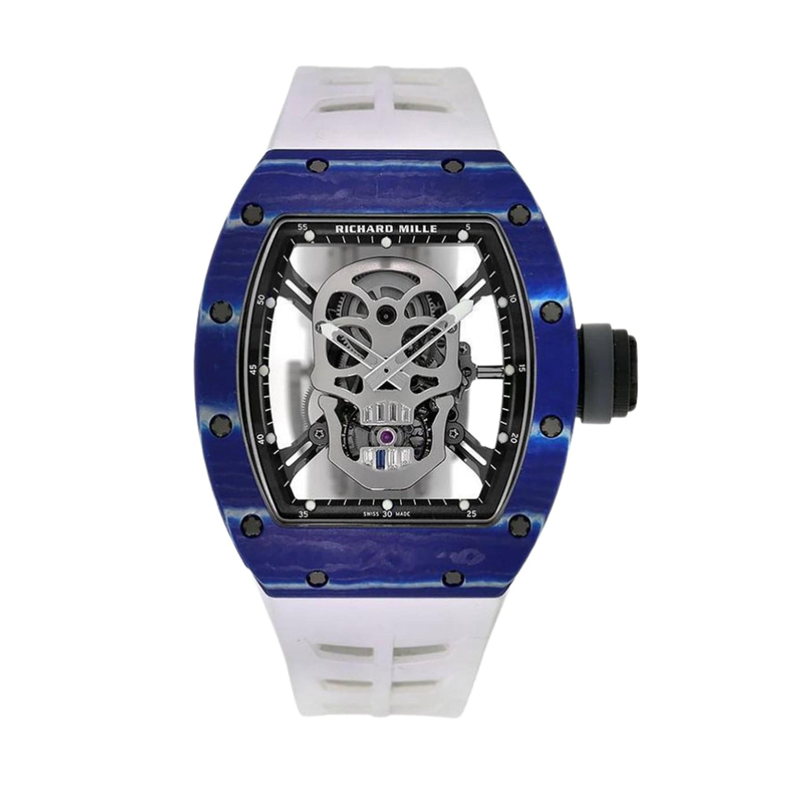 Richard Mille RM 52-01 'Skull' Blue Quartz TPT Limited Edition of 10