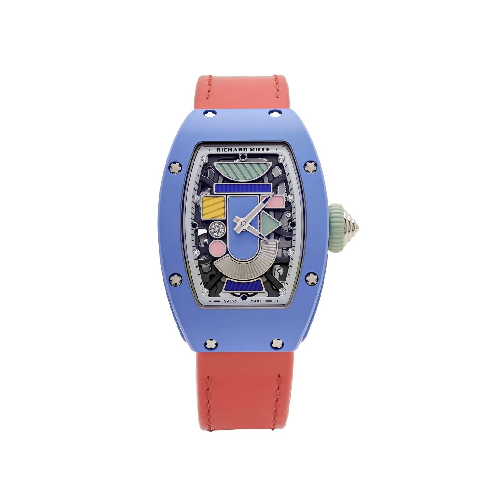 Richard Mille RM 07-01 'Ladies' Coloured Ceramics Powder Blue Ceramic Limited Edition (2024)