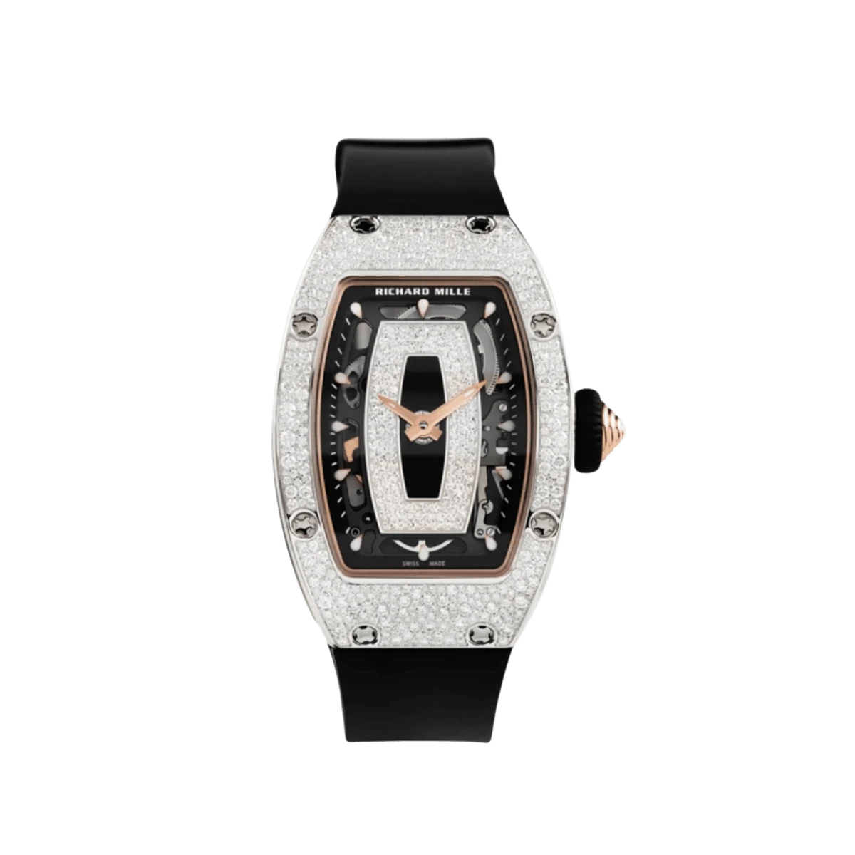 Richard Mille RM 07-01 'Ladies' White Gold Snow Diamond Set