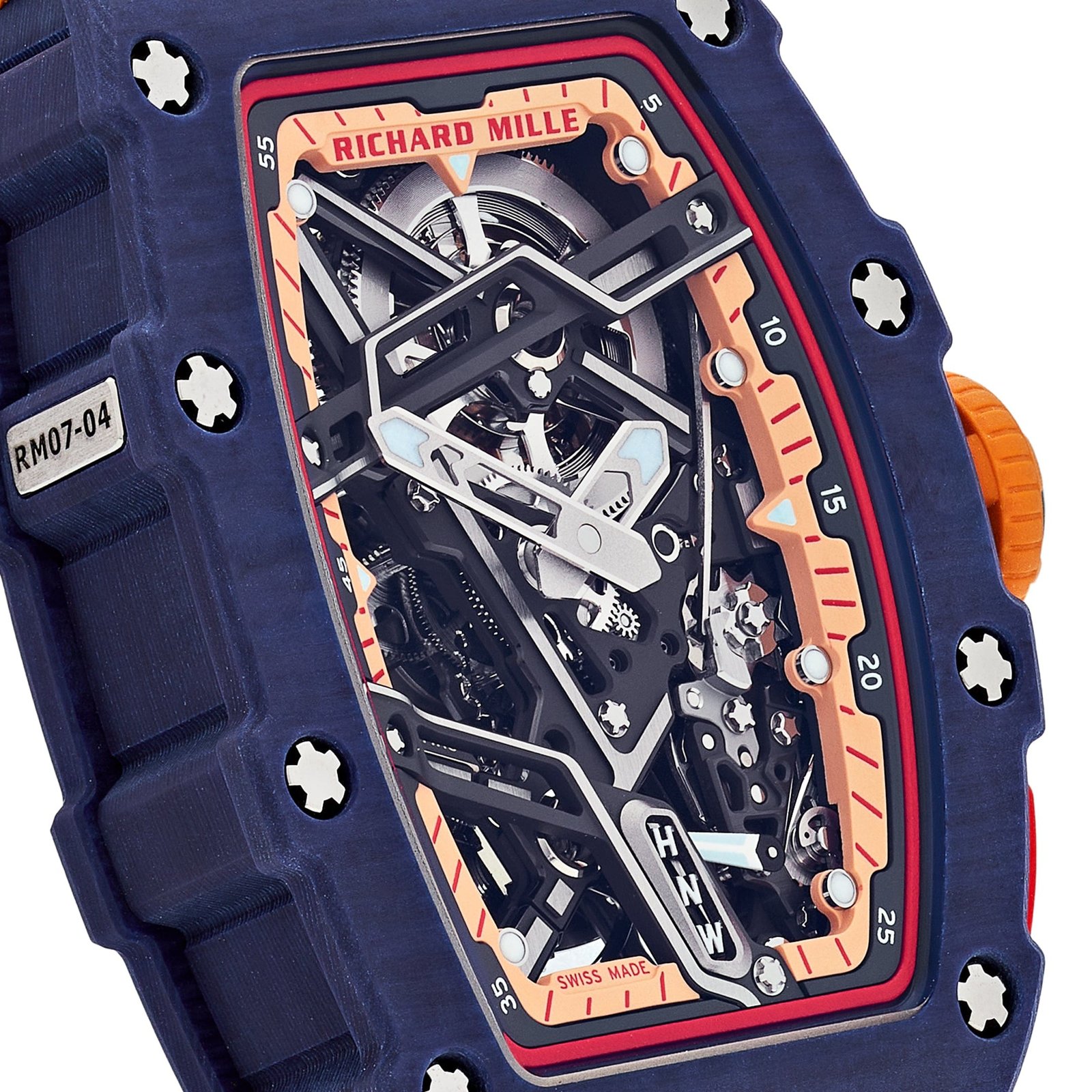 Richard Mille RM 07-04 'Ladies' Dark Blue Quartz TPT Automatic Sport - Image 4
