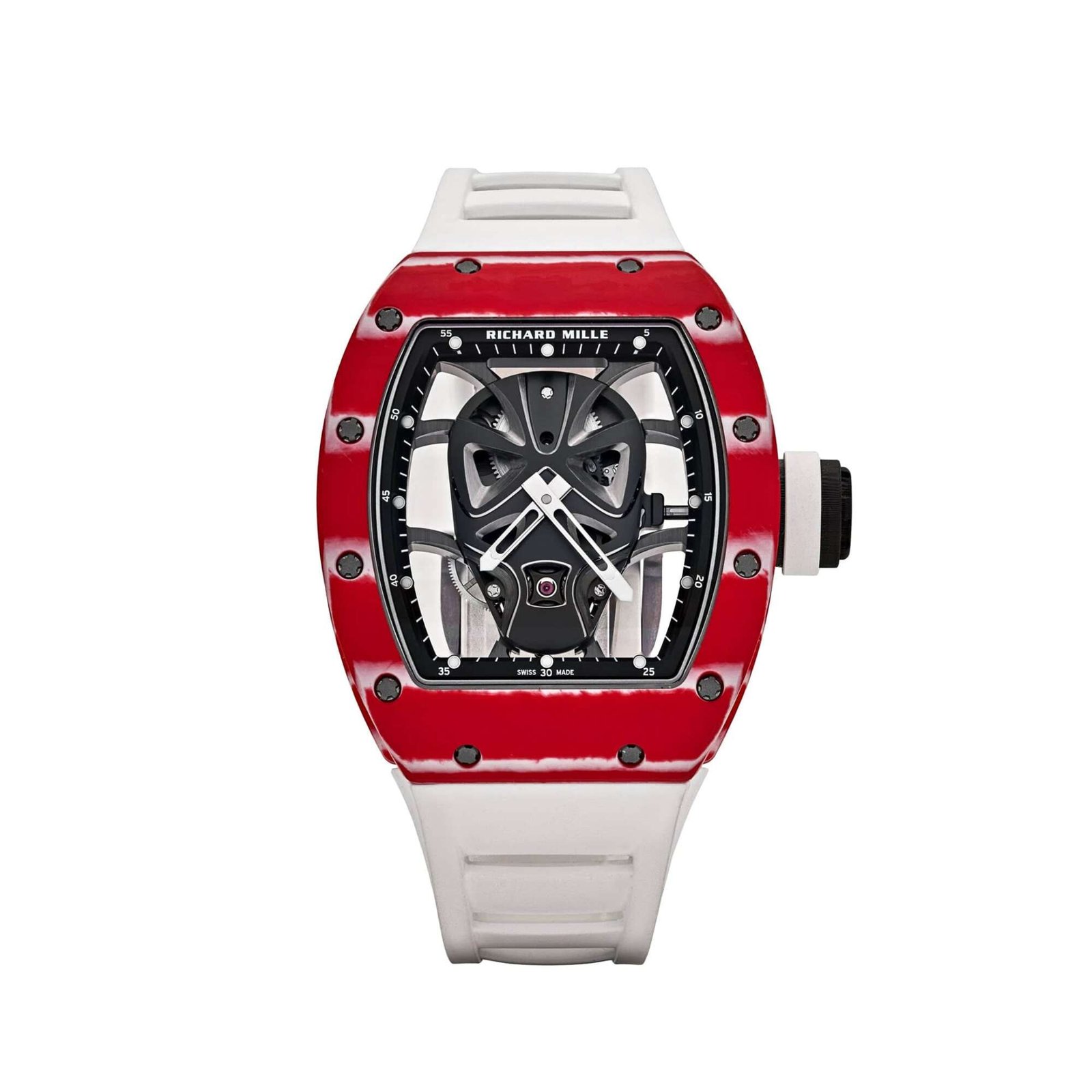 Richard Mille RM 52-06 Tourbillon 'Mask' Red White Quartz TPT Limited Edition of 18 (2025)