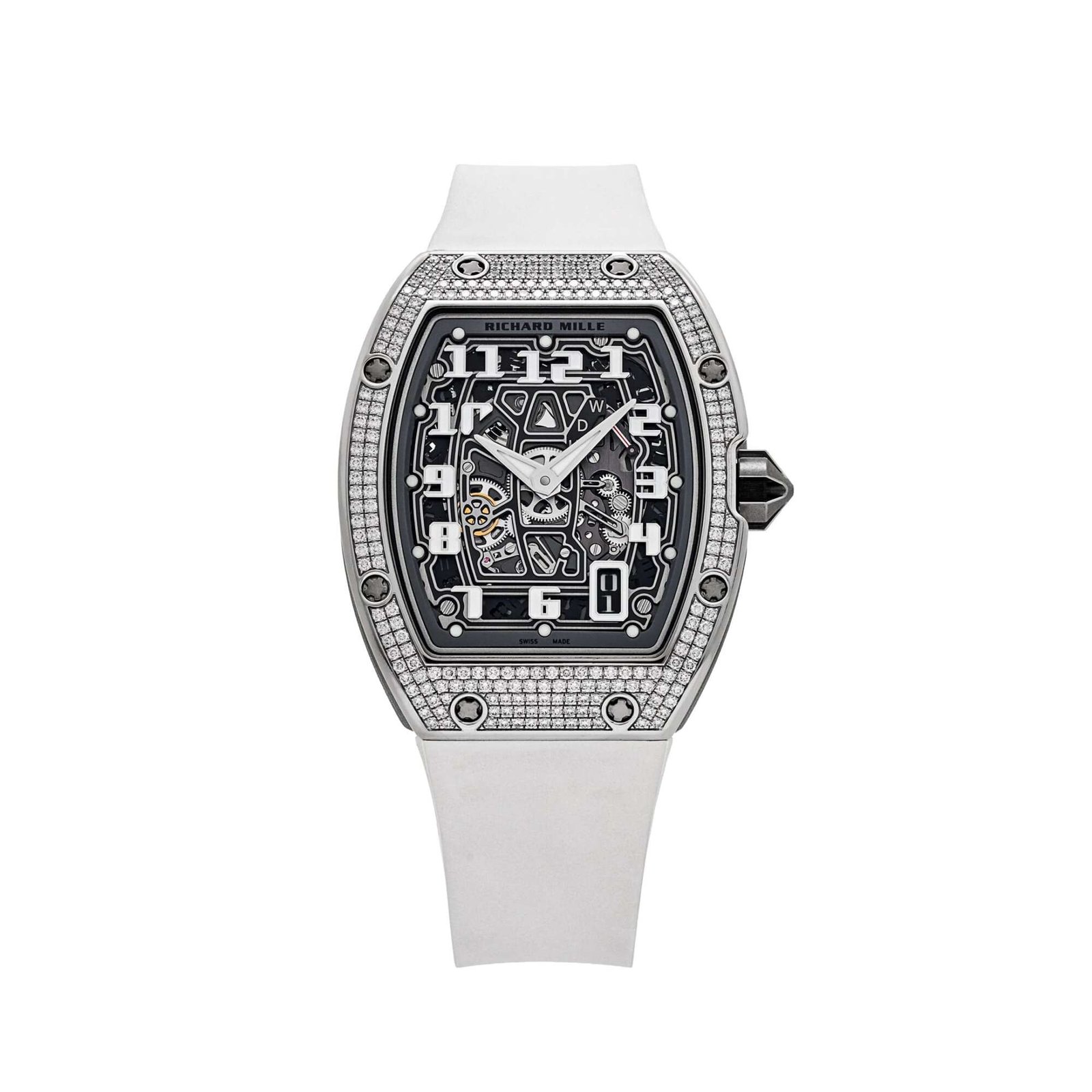 Richard Mille RM 67-01 Lifestyle Extra Flat White Gold Diamond Set (2019)