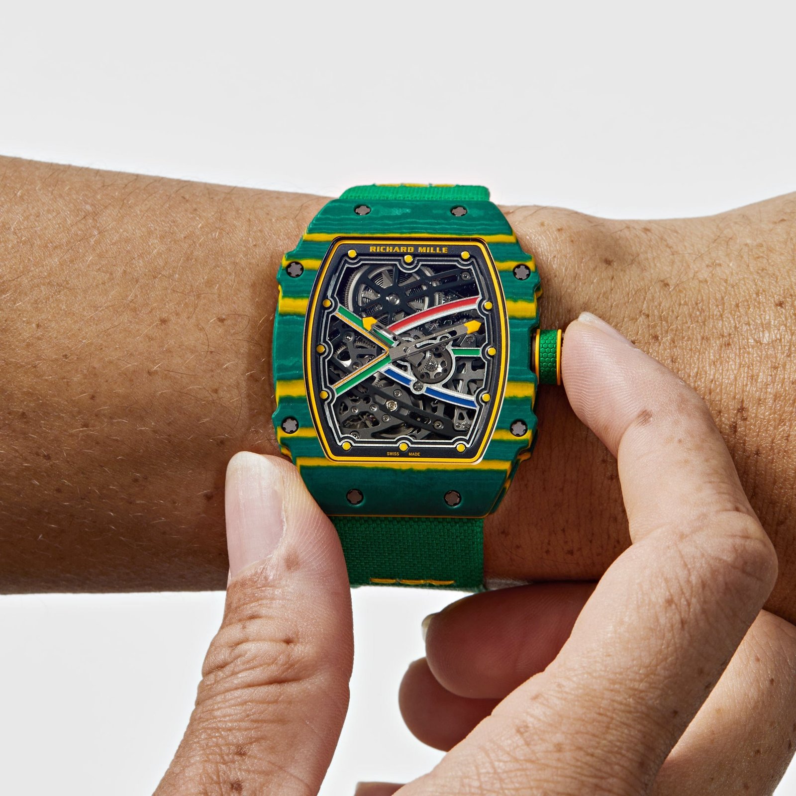 Richard Mille RM 67-02 'Wayde Van Niekerk' Green Yellow Quartz TPT (2023) - Image 2