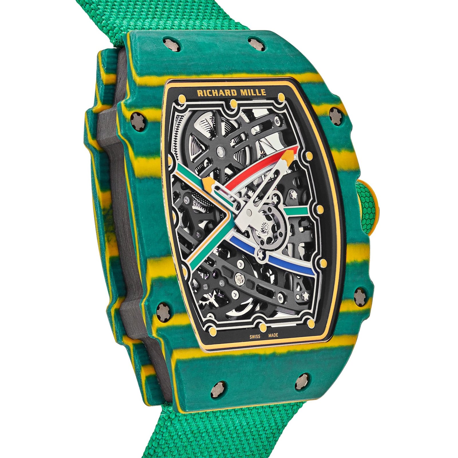 Richard Mille RM 67-02 'Wayde Van Niekerk' Green Yellow Quartz TPT (2023) - Image 5